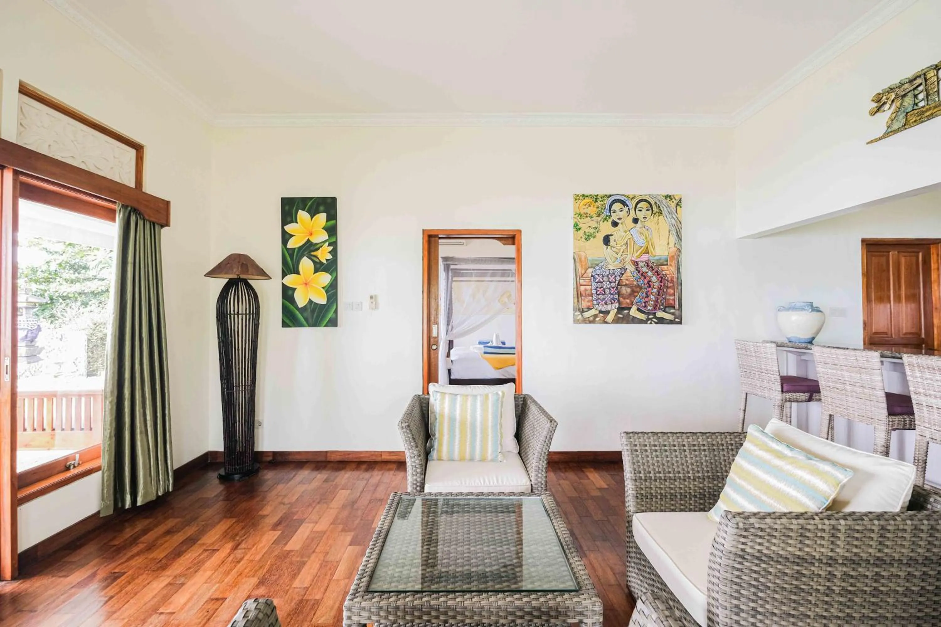 Living room in Poinciana Resort