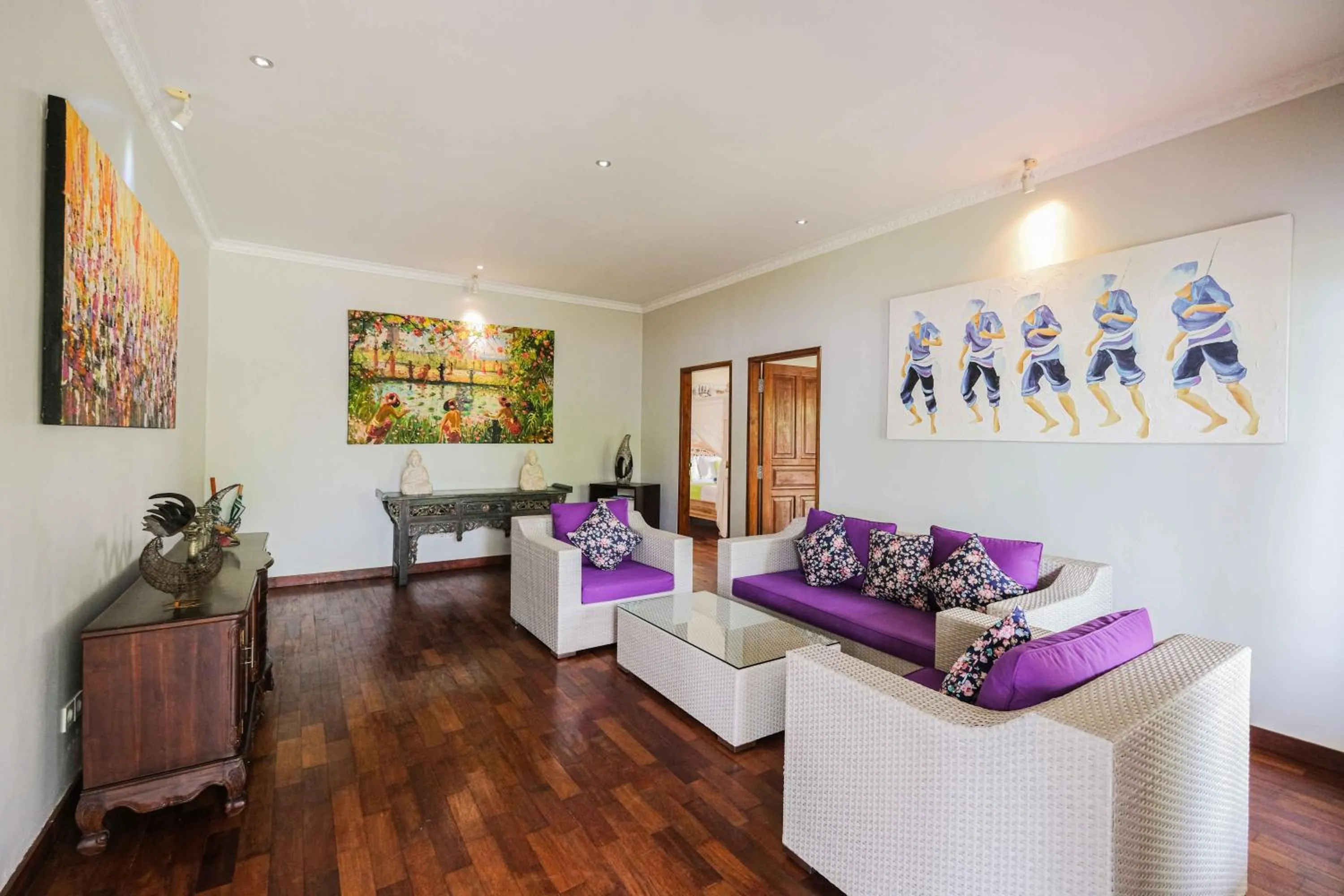 Living room in Poinciana Resort