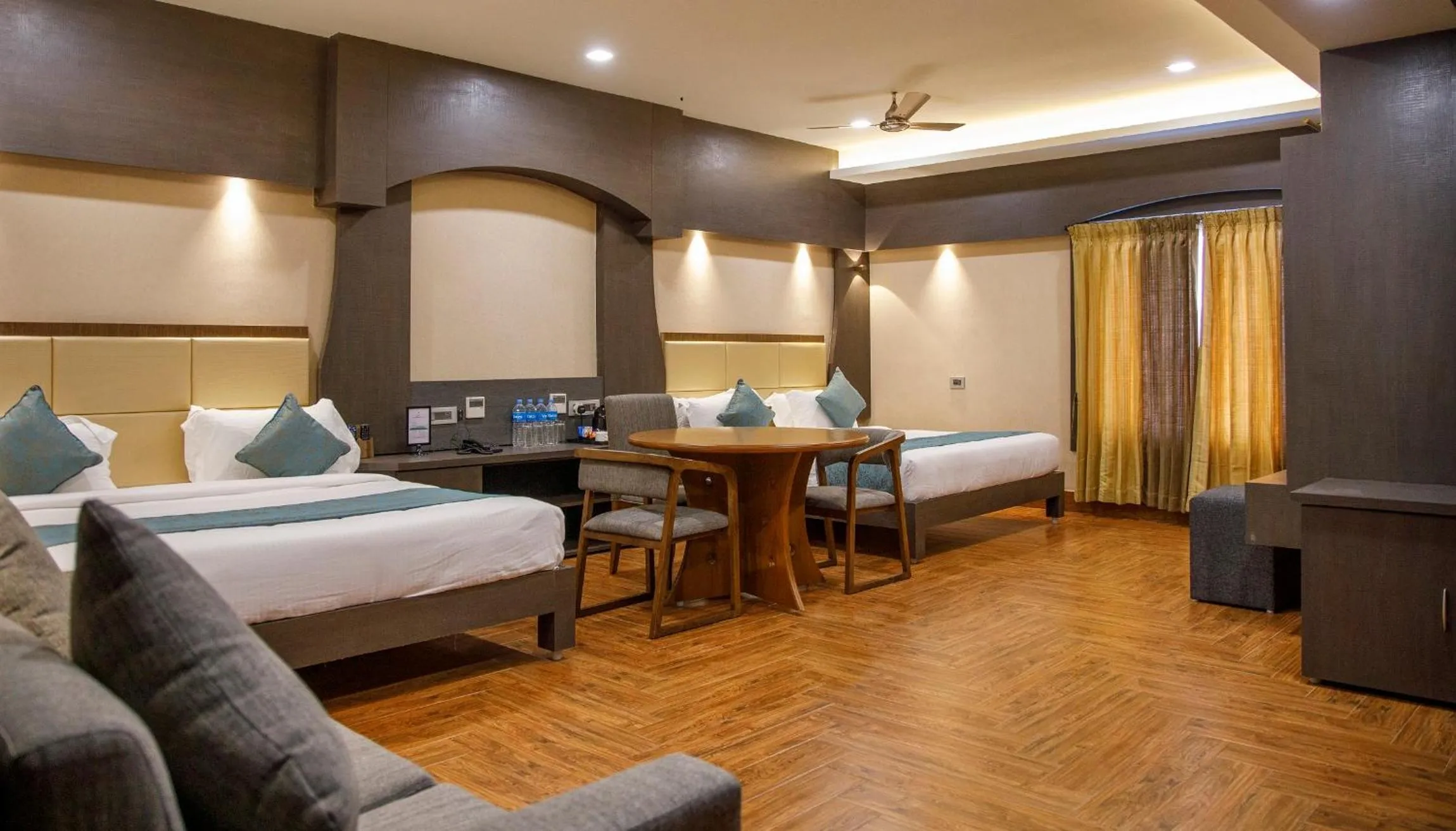 Bed in Hotel ARJUNAA