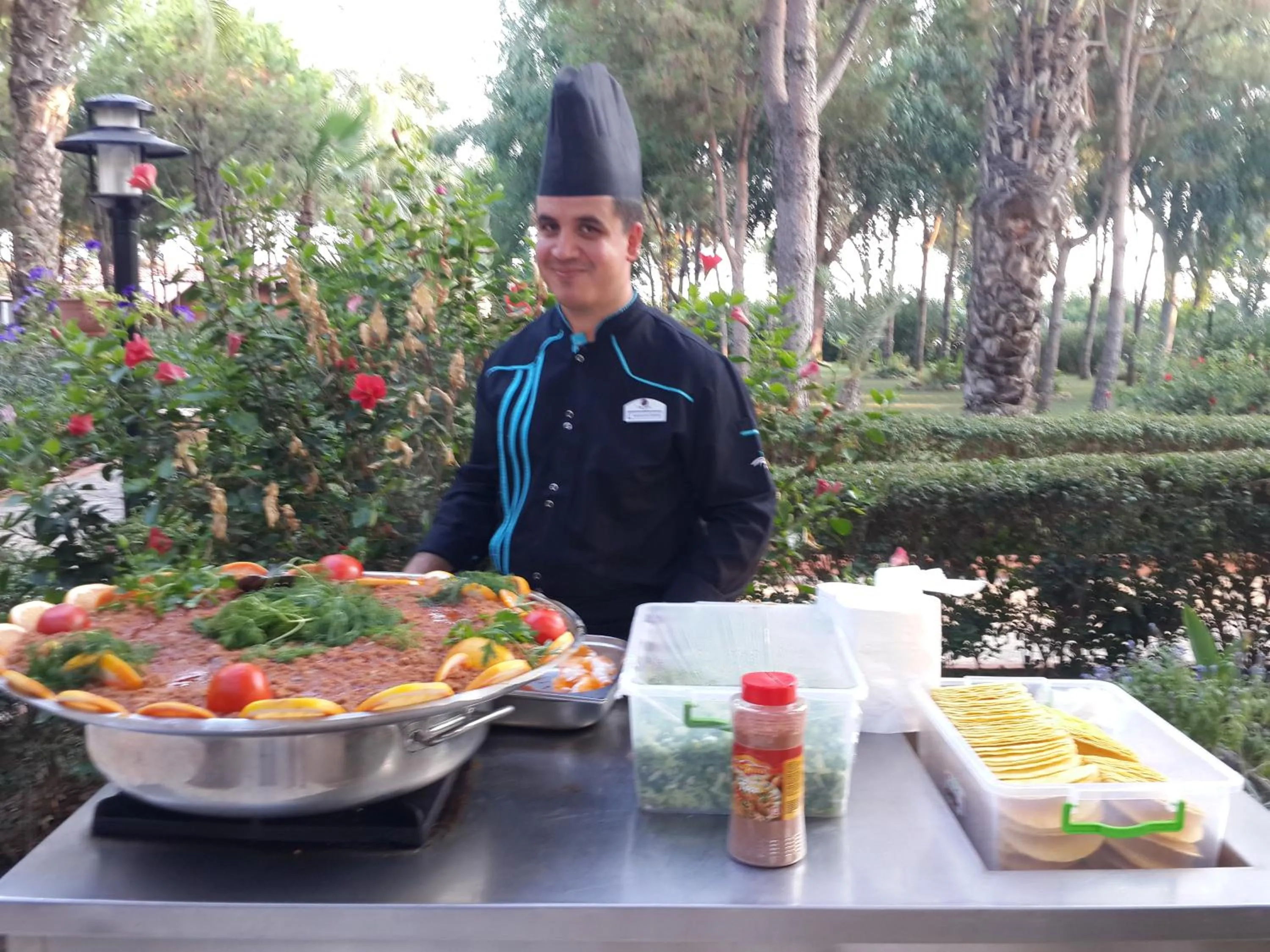 Food in Club Turtas Beach - All Inclusive