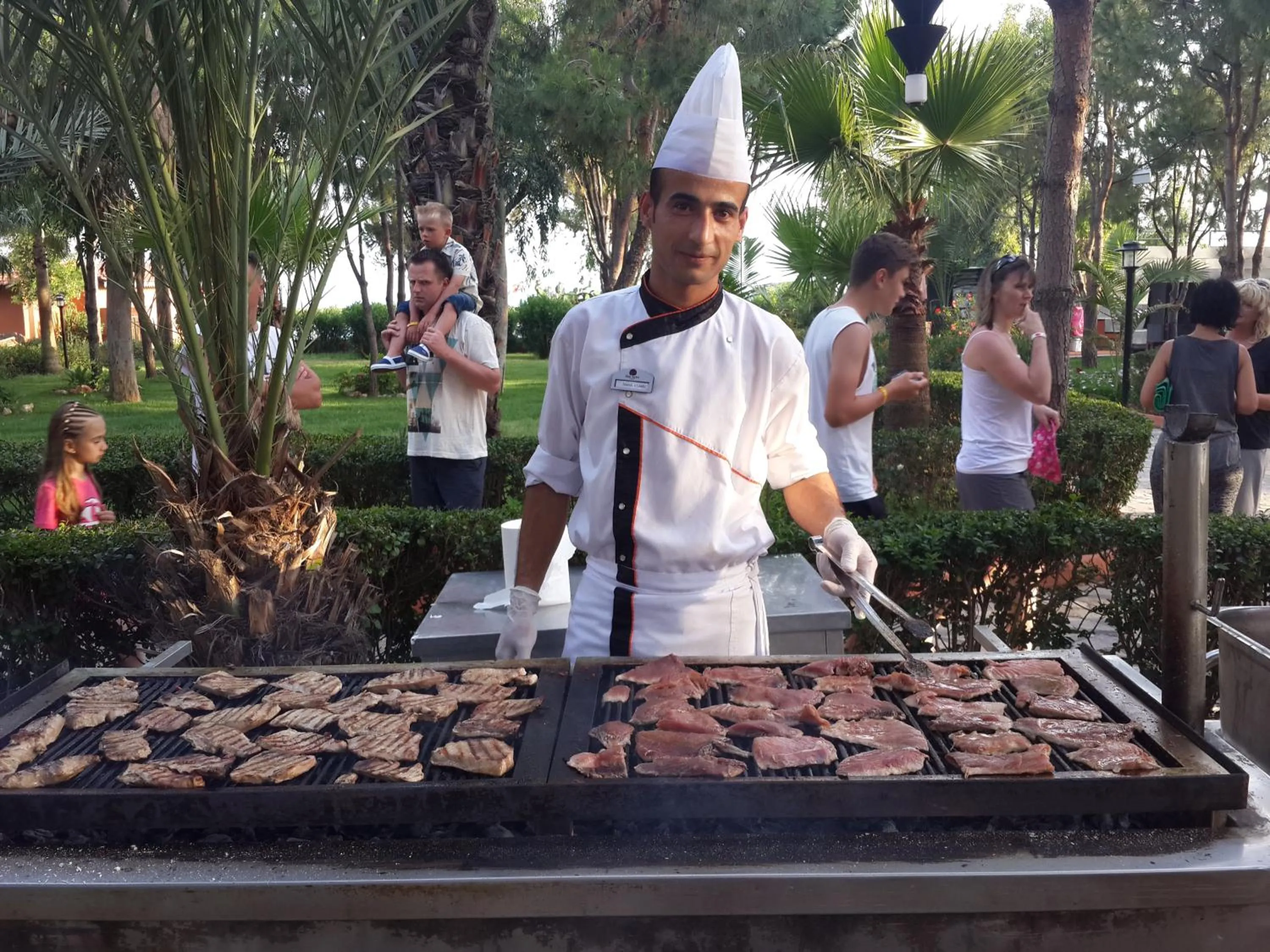 Food in Club Turtas Beach - All Inclusive