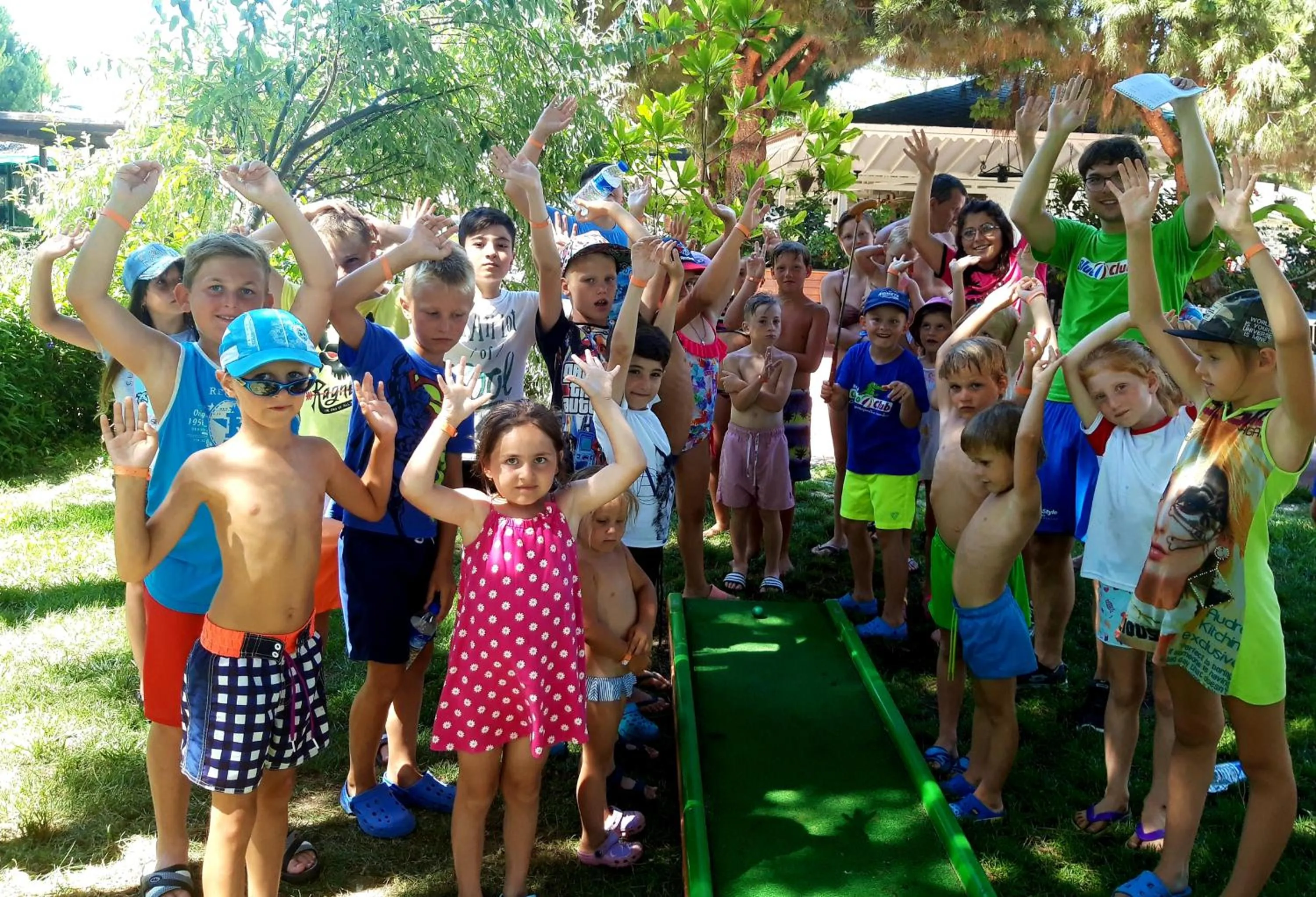 Minigolf in Club Turtas Beach - All Inclusive