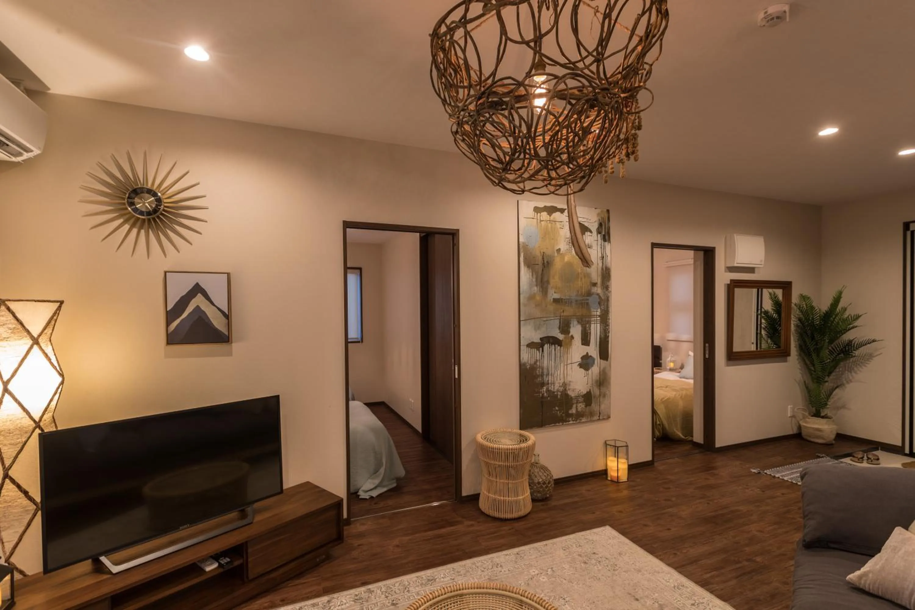 Living room in BB Wakugawa Terrace