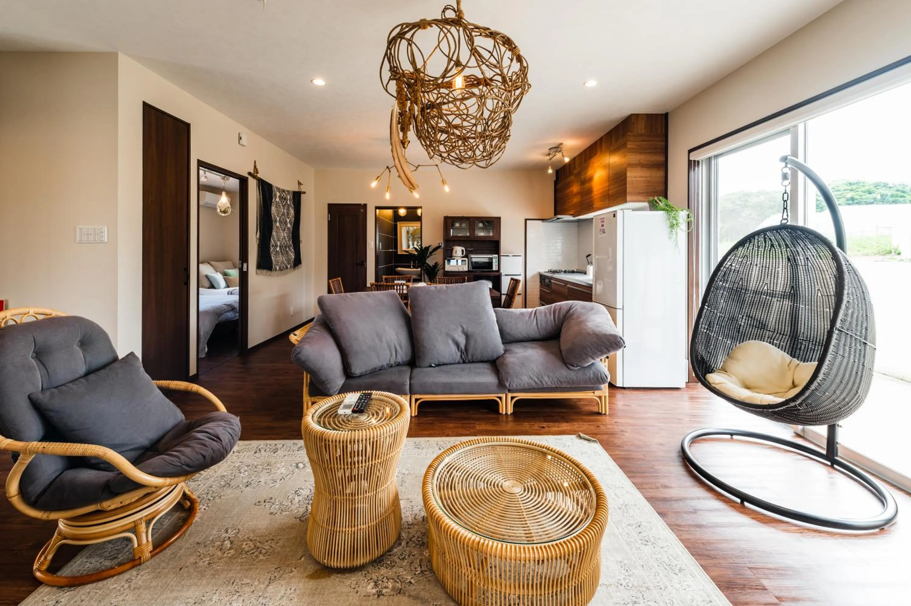 Living room in BB Wakugawa Terrace