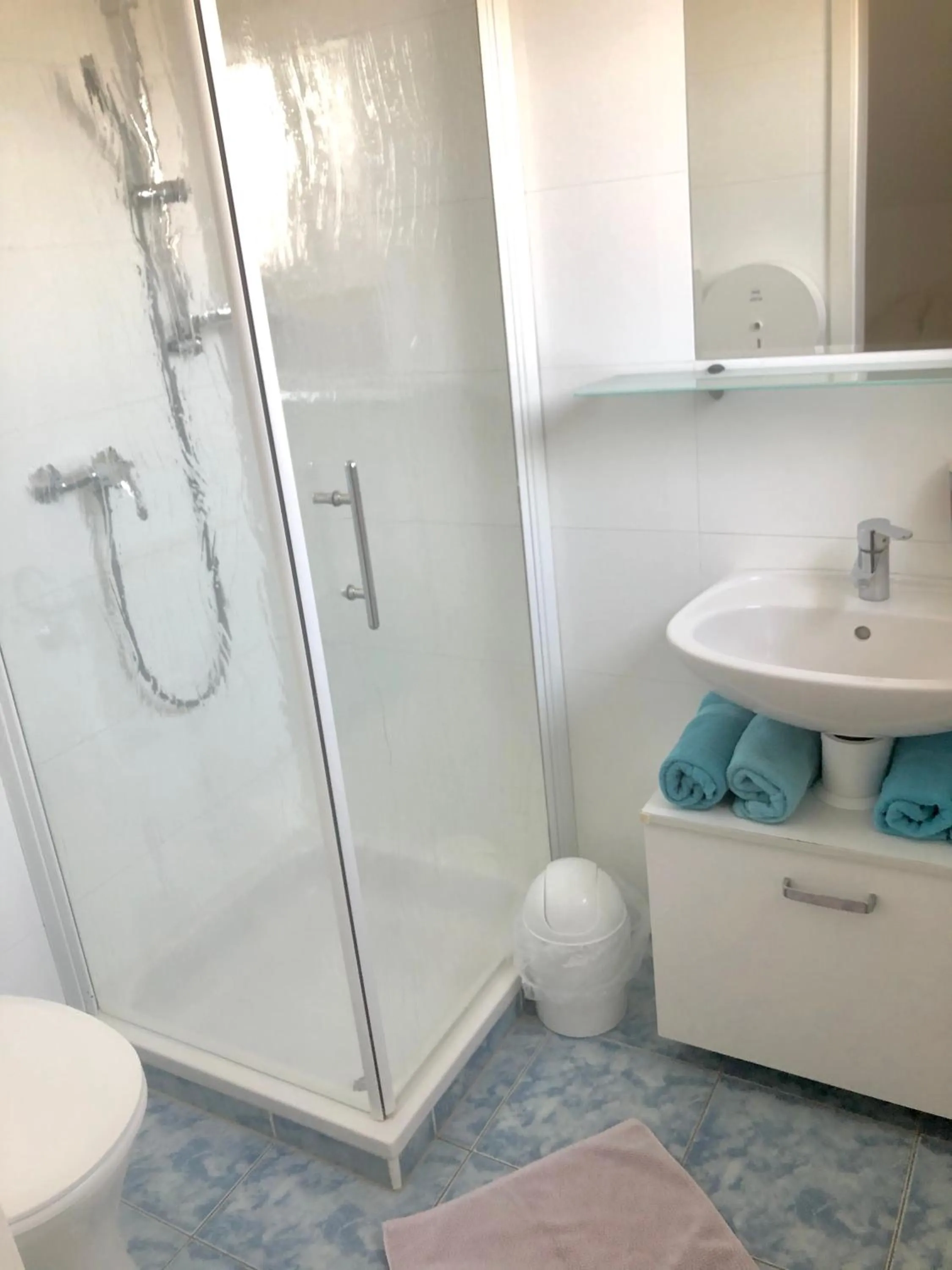 Bathroom in Gästehaus Christa ****