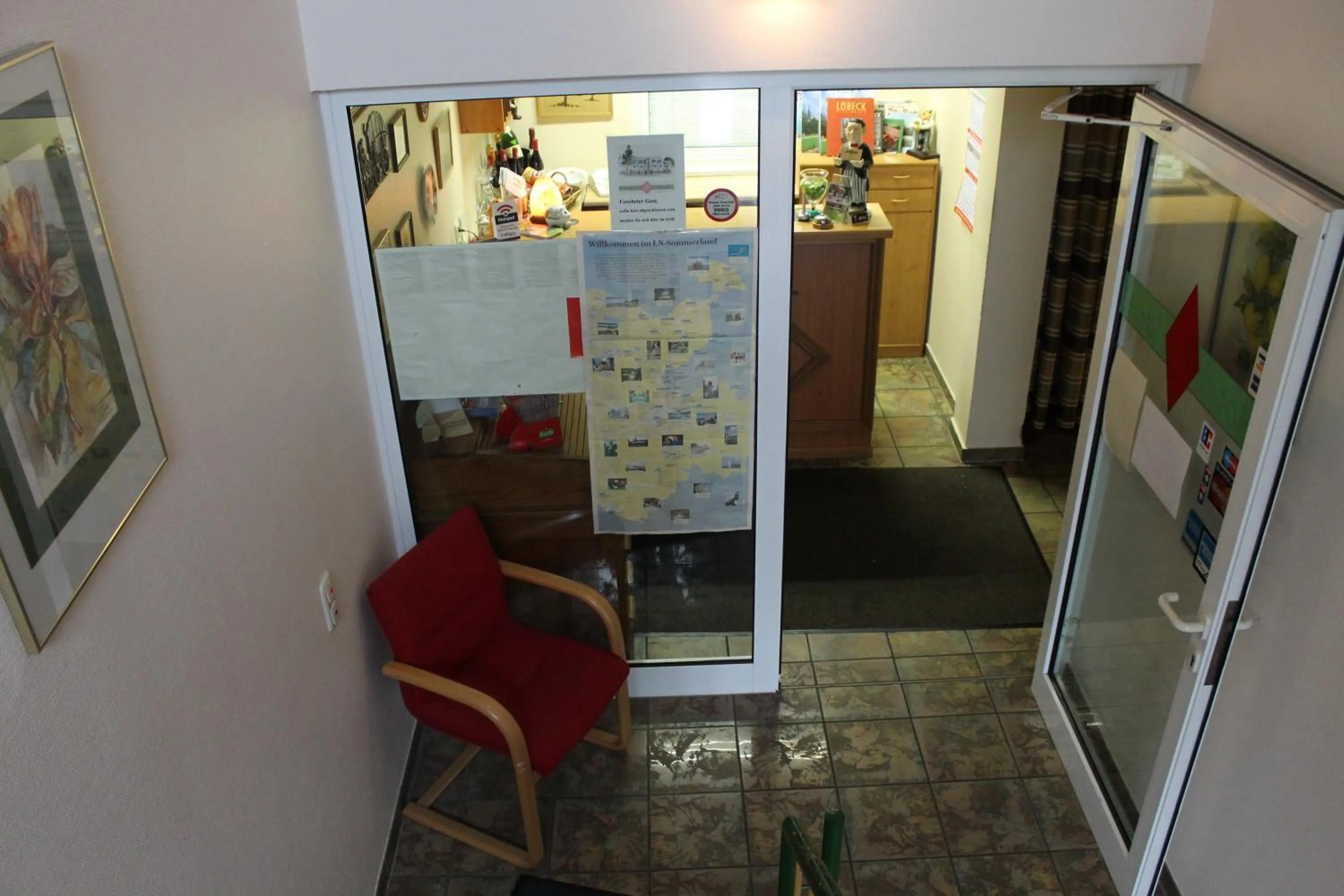 Lobby or reception in Hotel Ideal