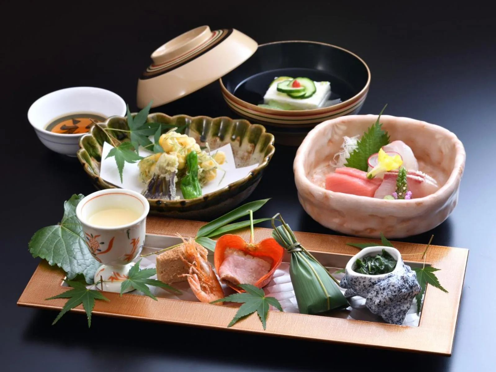 Dinner in Yasaka Yutone Kyokoyado