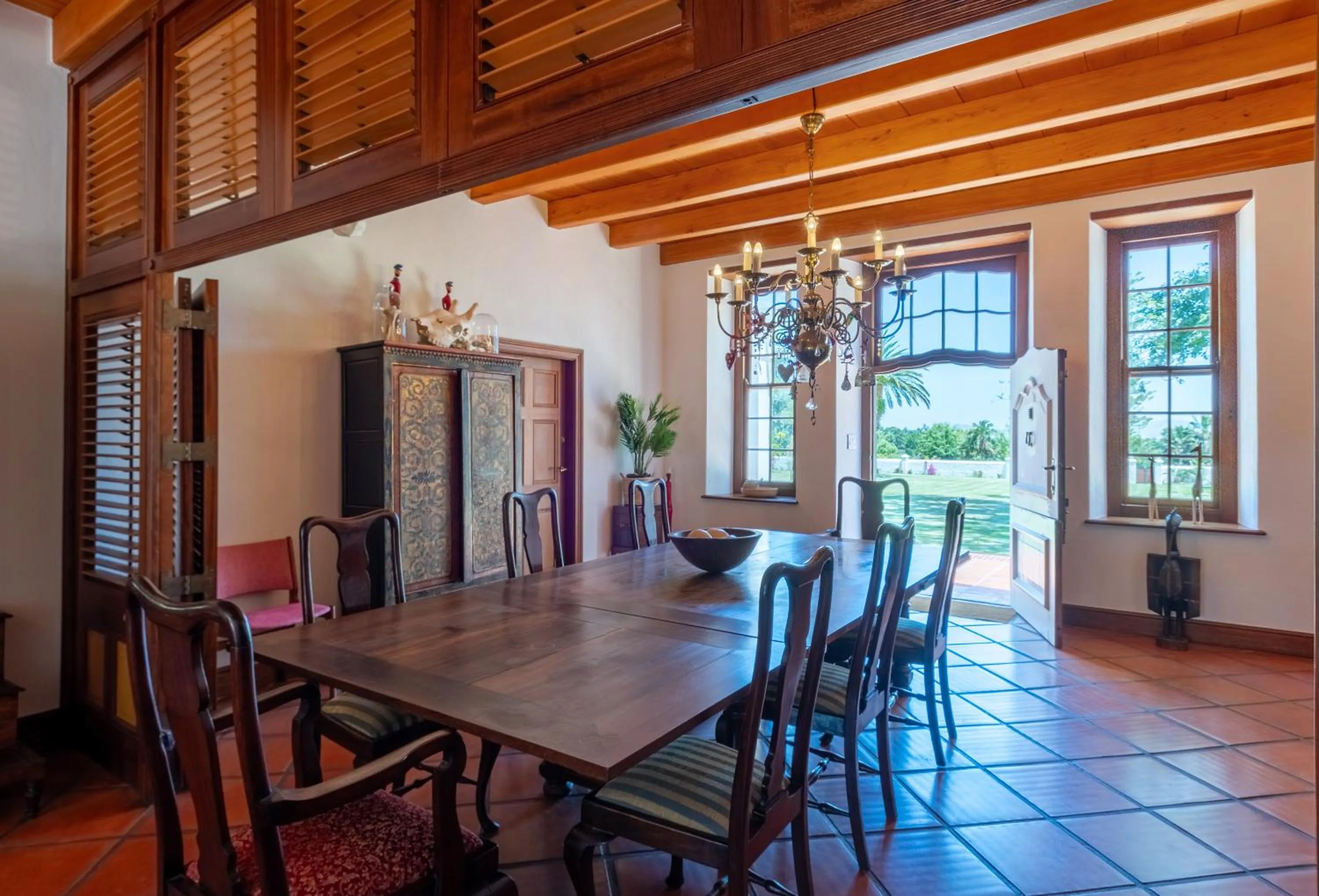 Dining area in Mont Angelis