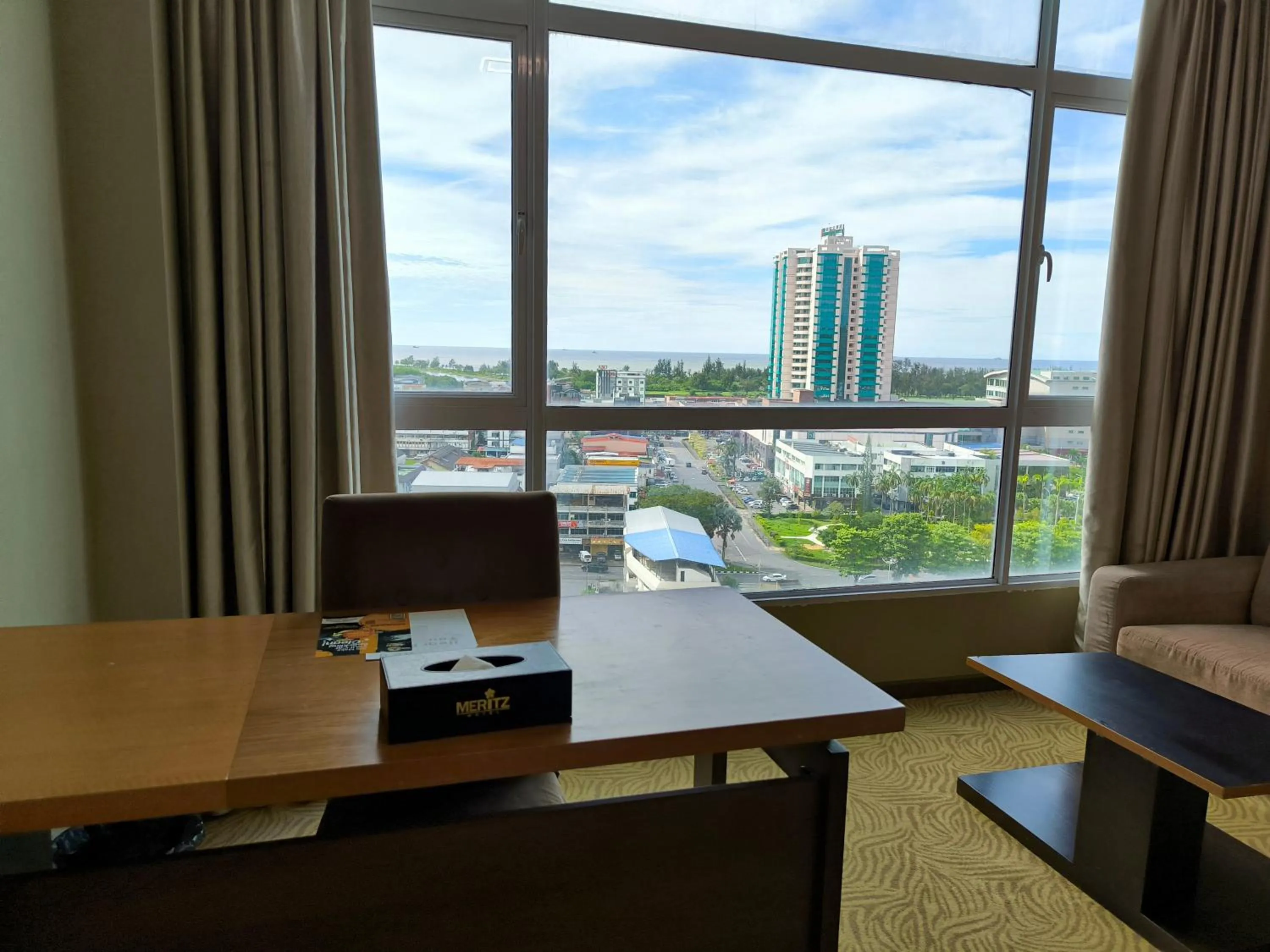 Seating area in Meritz Hotel