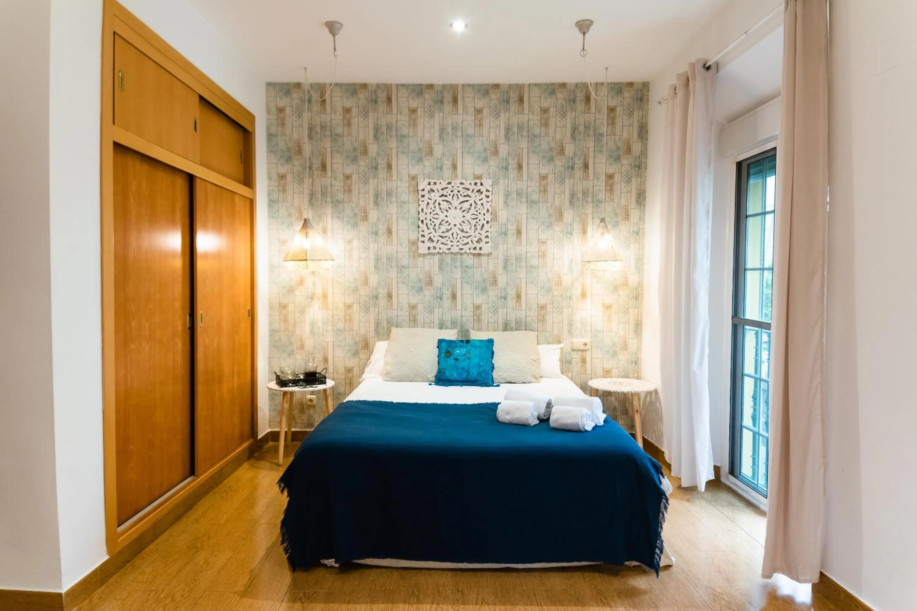 Bed in Triana Luxury Home