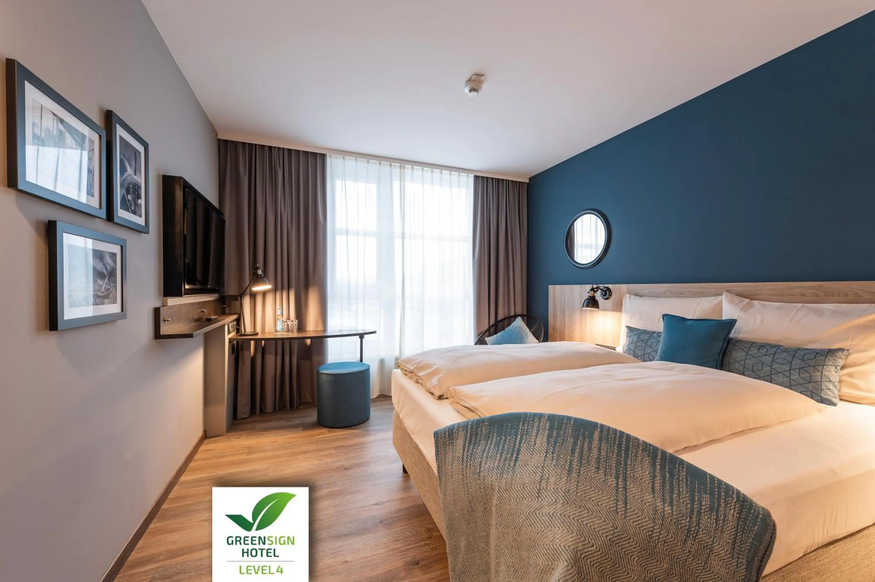 Property building, Bed in HARBR. hotel Heilbronn