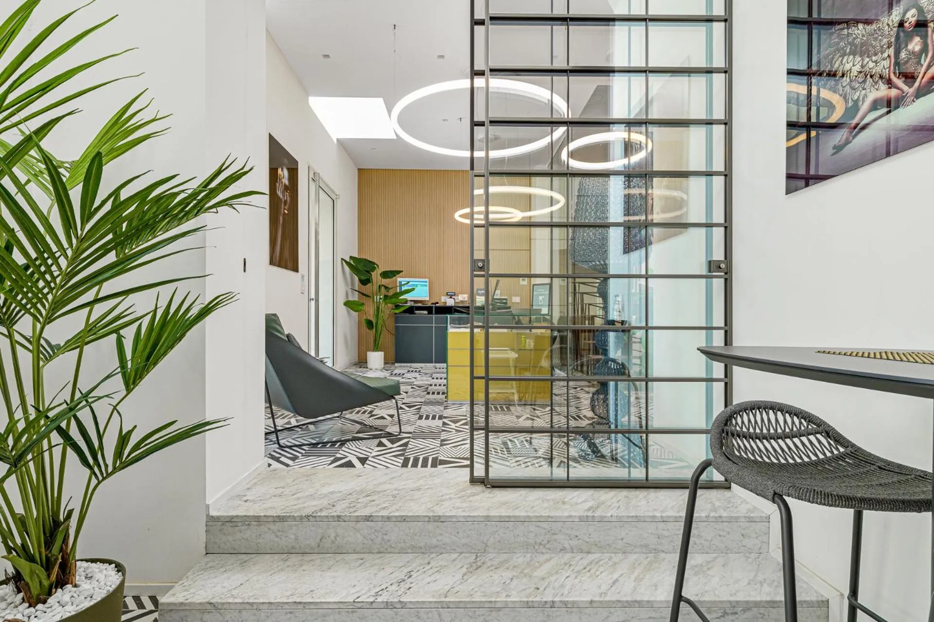 Lobby or reception in HOTIDAY Olbia Wallure