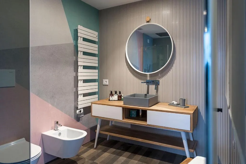 Bathroom in HOTIDAY Olbia Wallure