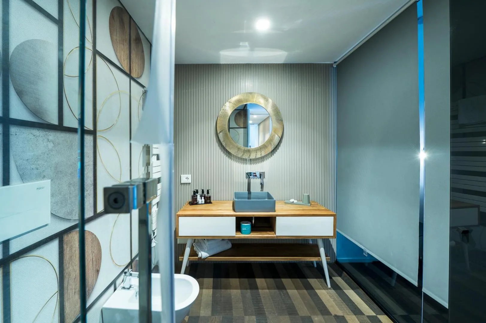 Bathroom in HOTIDAY Olbia Wallure