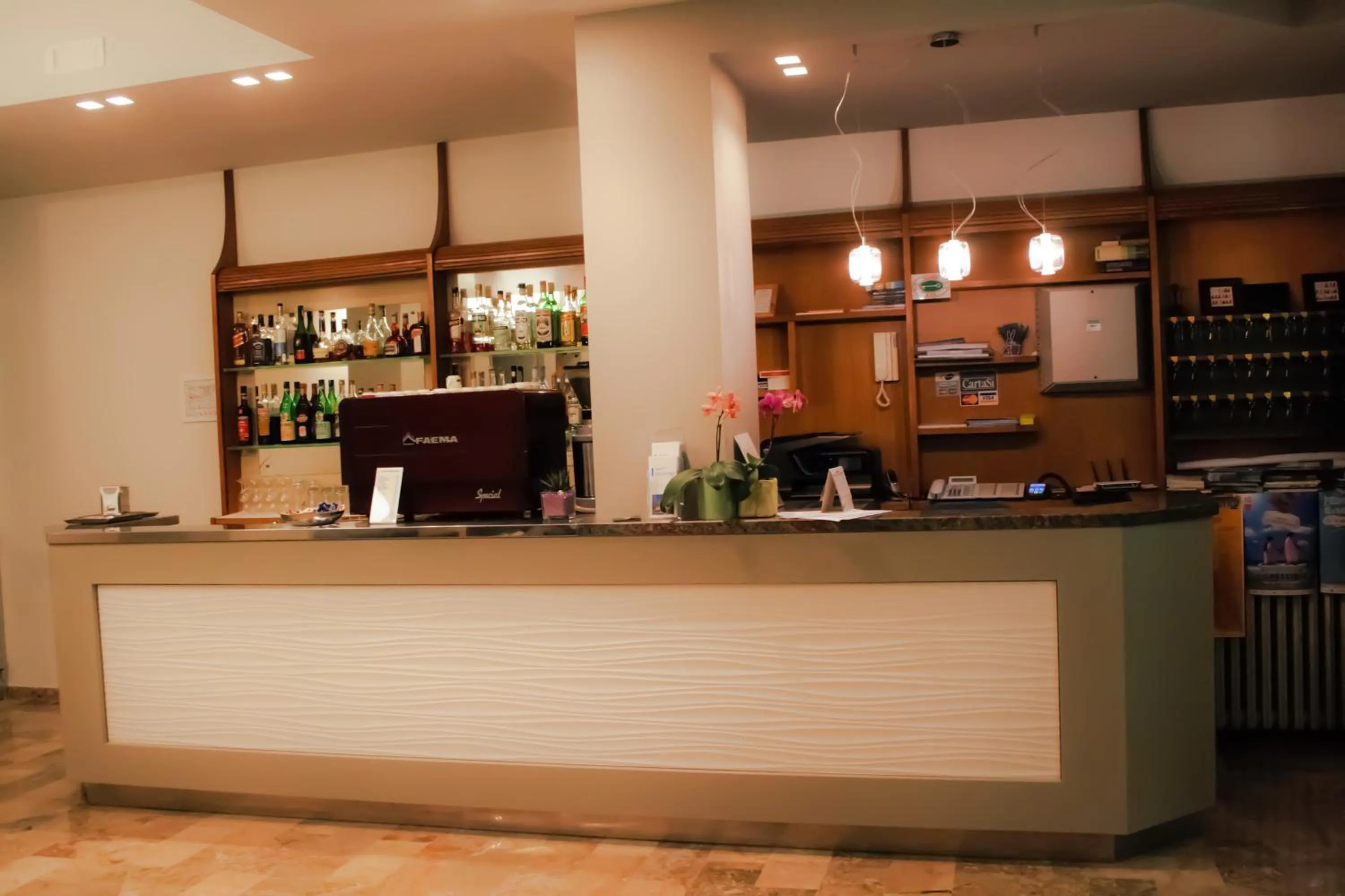 Lobby or reception in Hotel Dolores