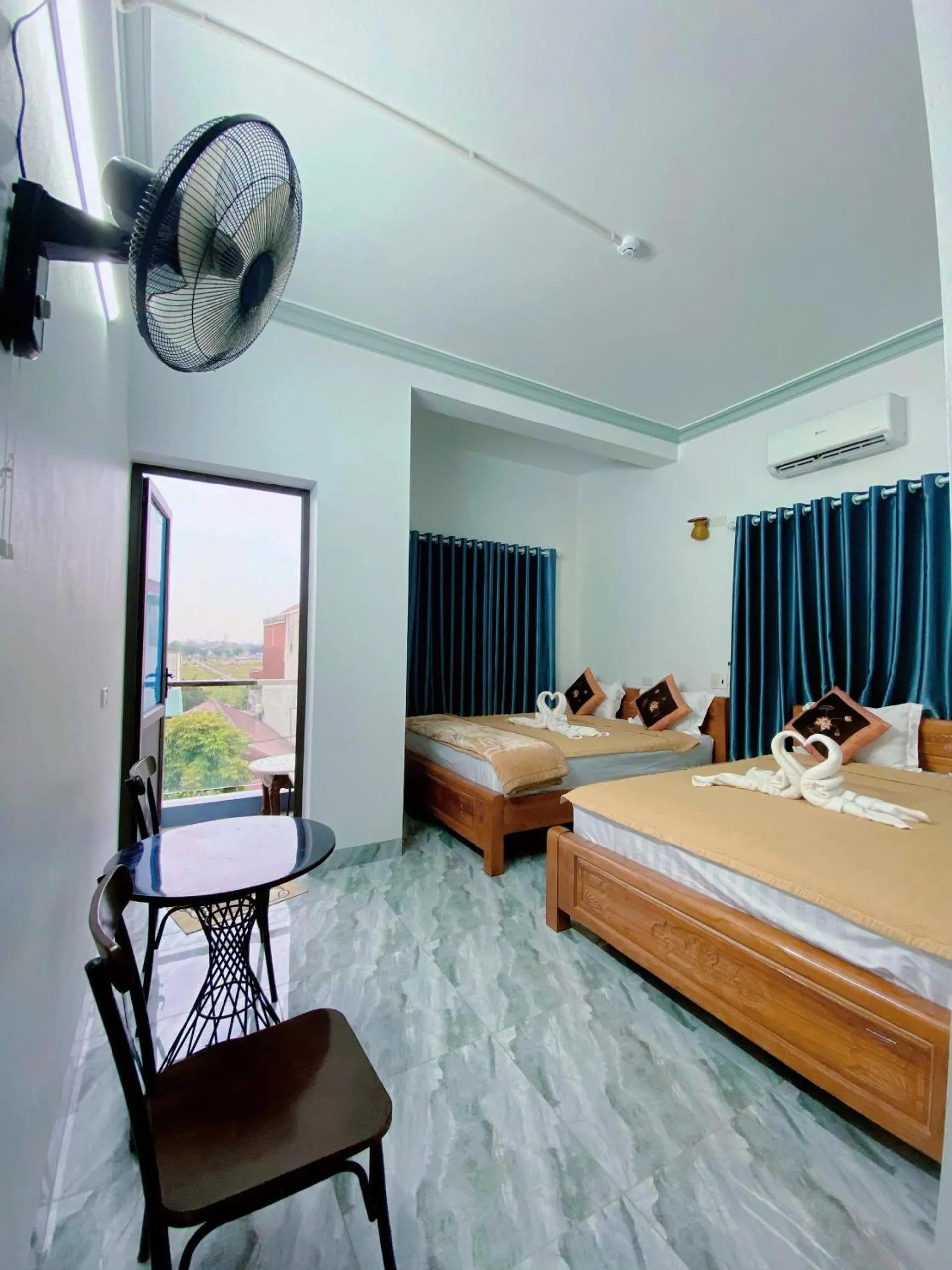 Bed in Tam Coc White Swan Homestay