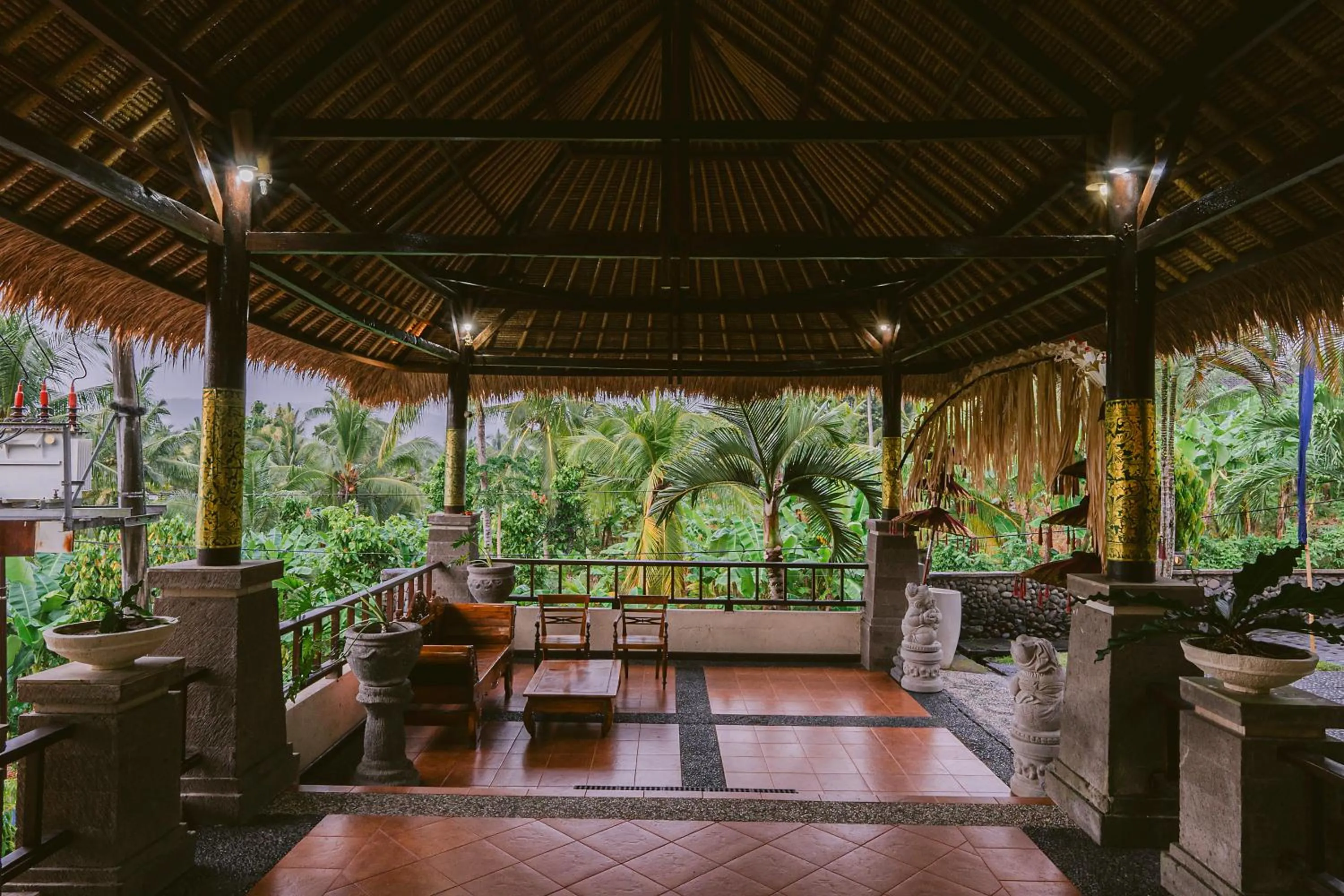 Lobby or reception in Medewi Bay Retreat
