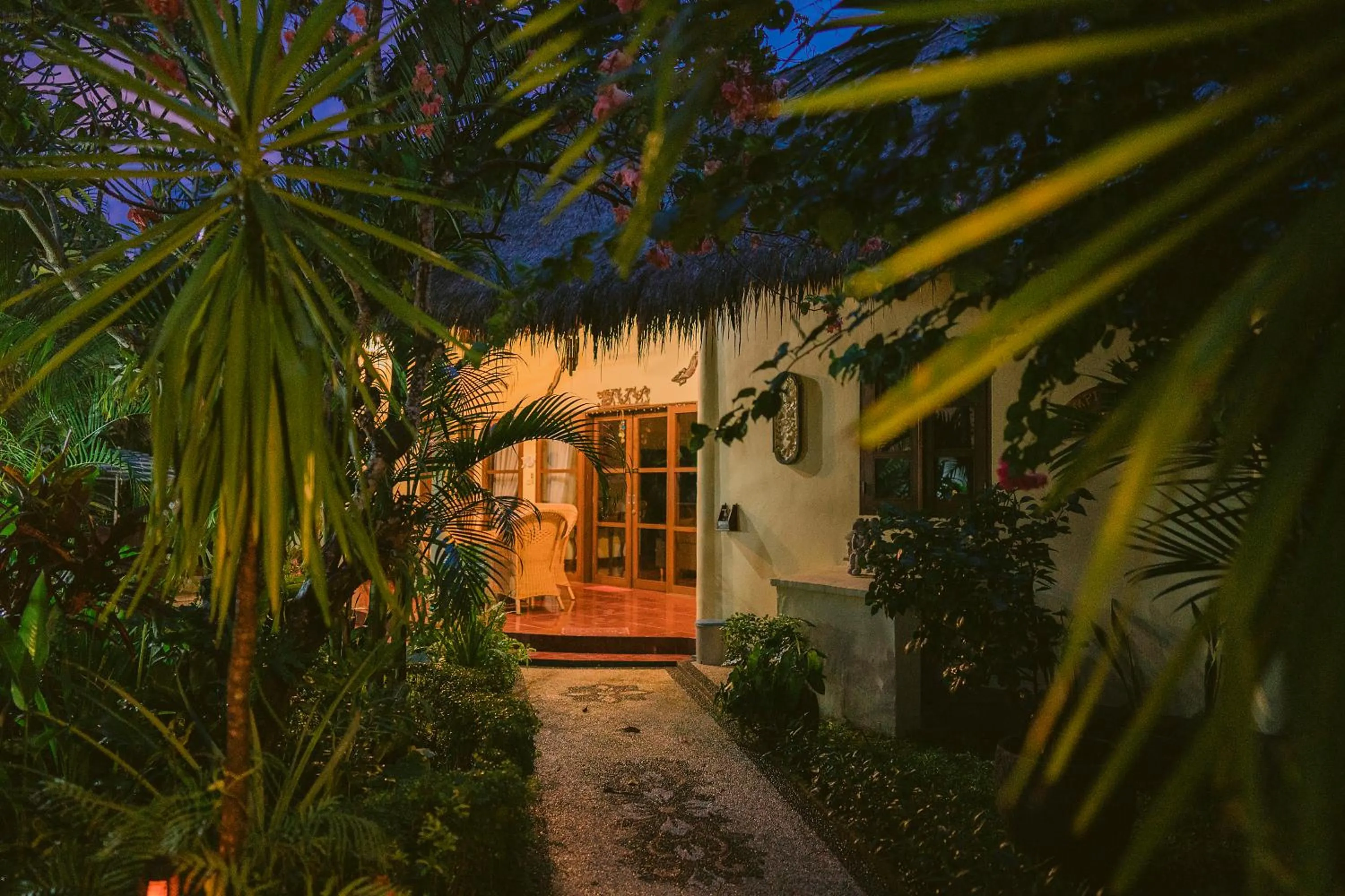 Facade/entrance in Medewi Bay Retreat
