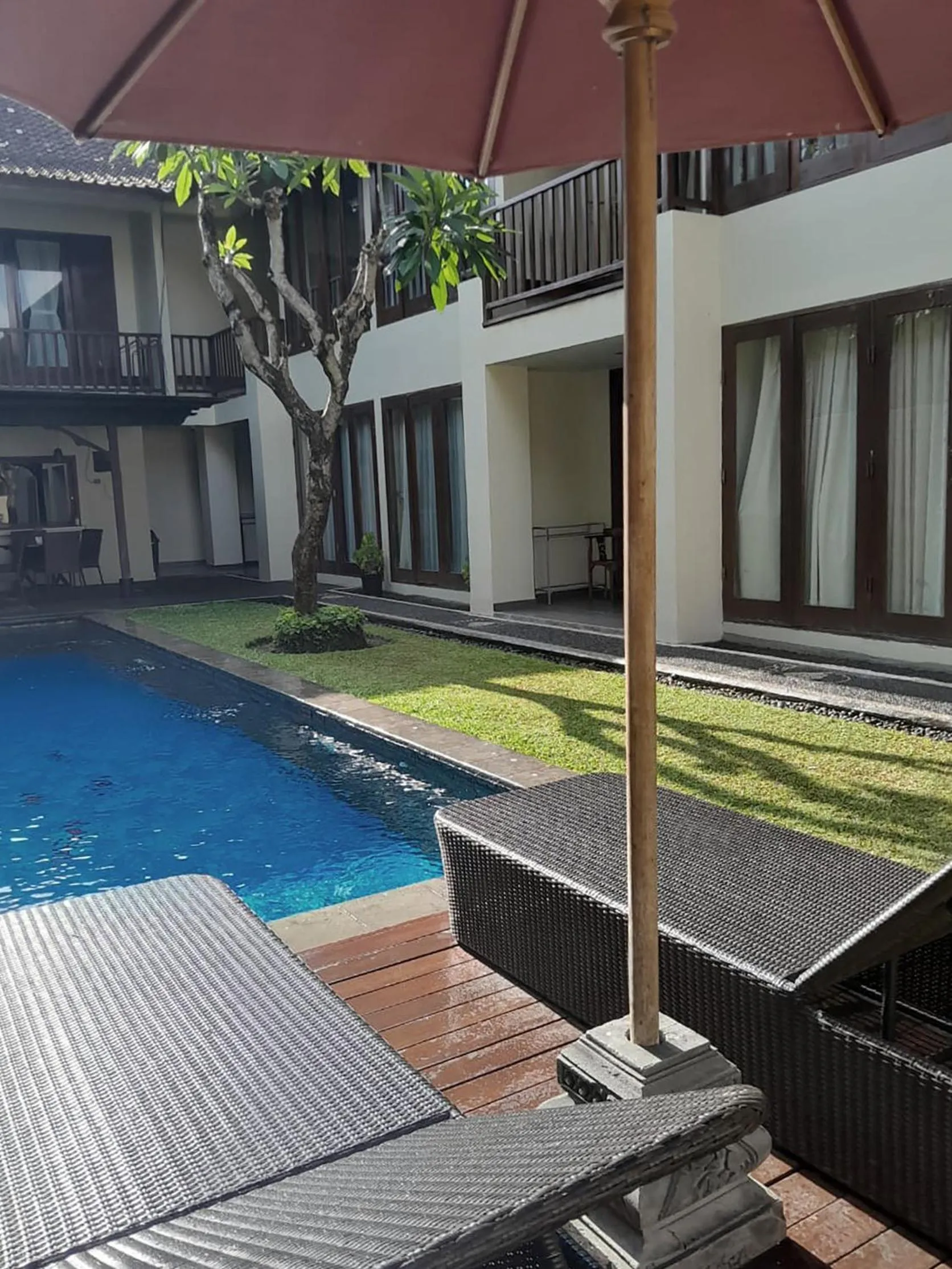 Swimming pool in Sekuta Condo Suites
