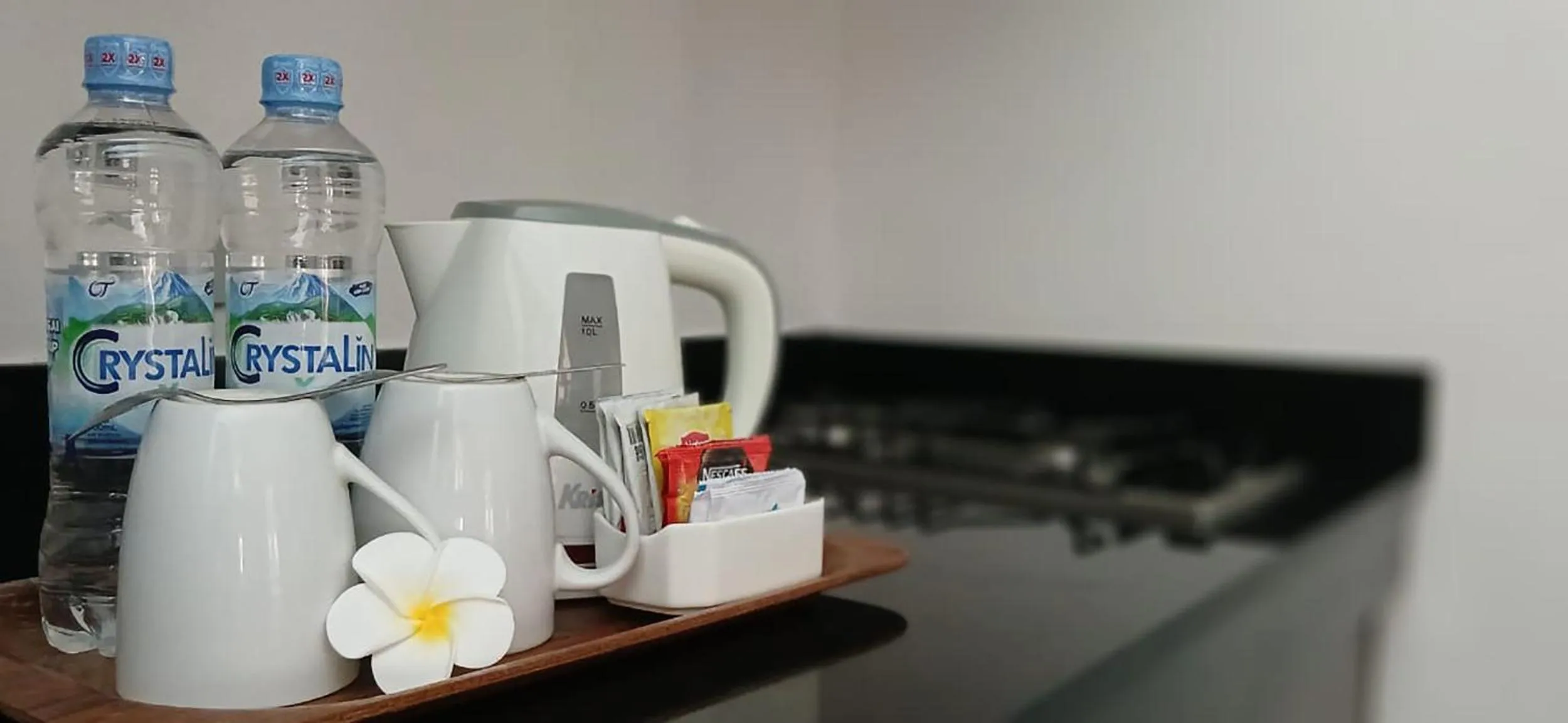 kitchen in Sekuta Condo Suites