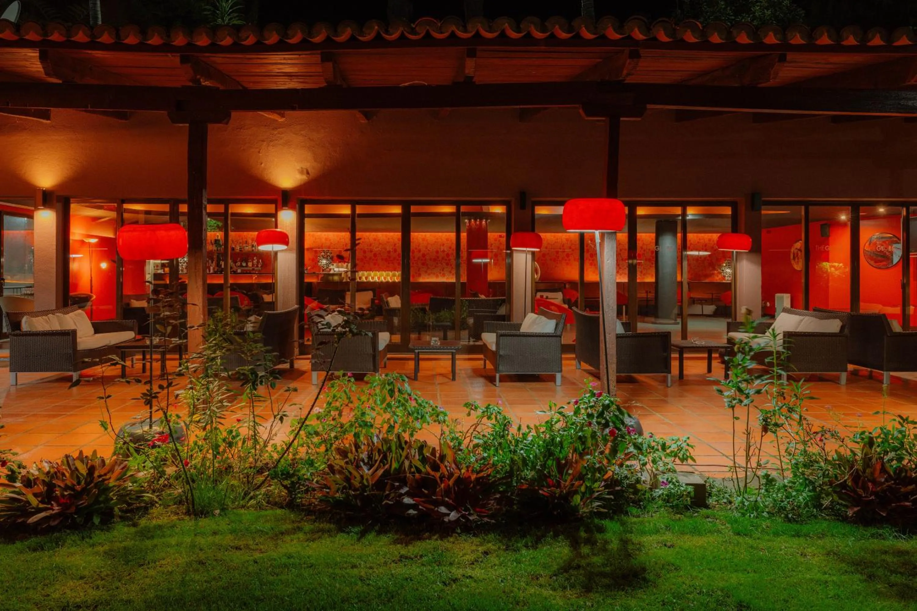 Lounge or bar in Quinta Splendida Wellness & Botanical Garden