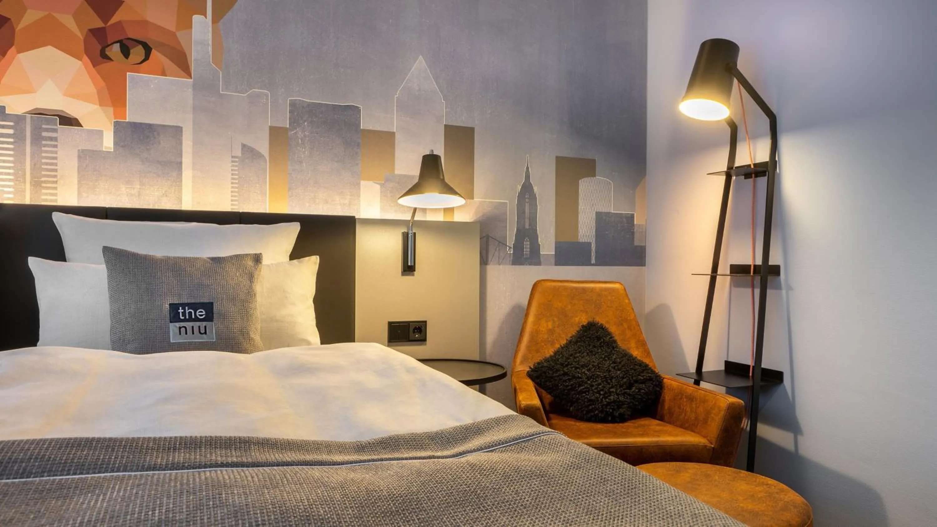 Photo of the whole room, Bed in Holiday Inn - the niu, Charly Frankfurt City by IHG