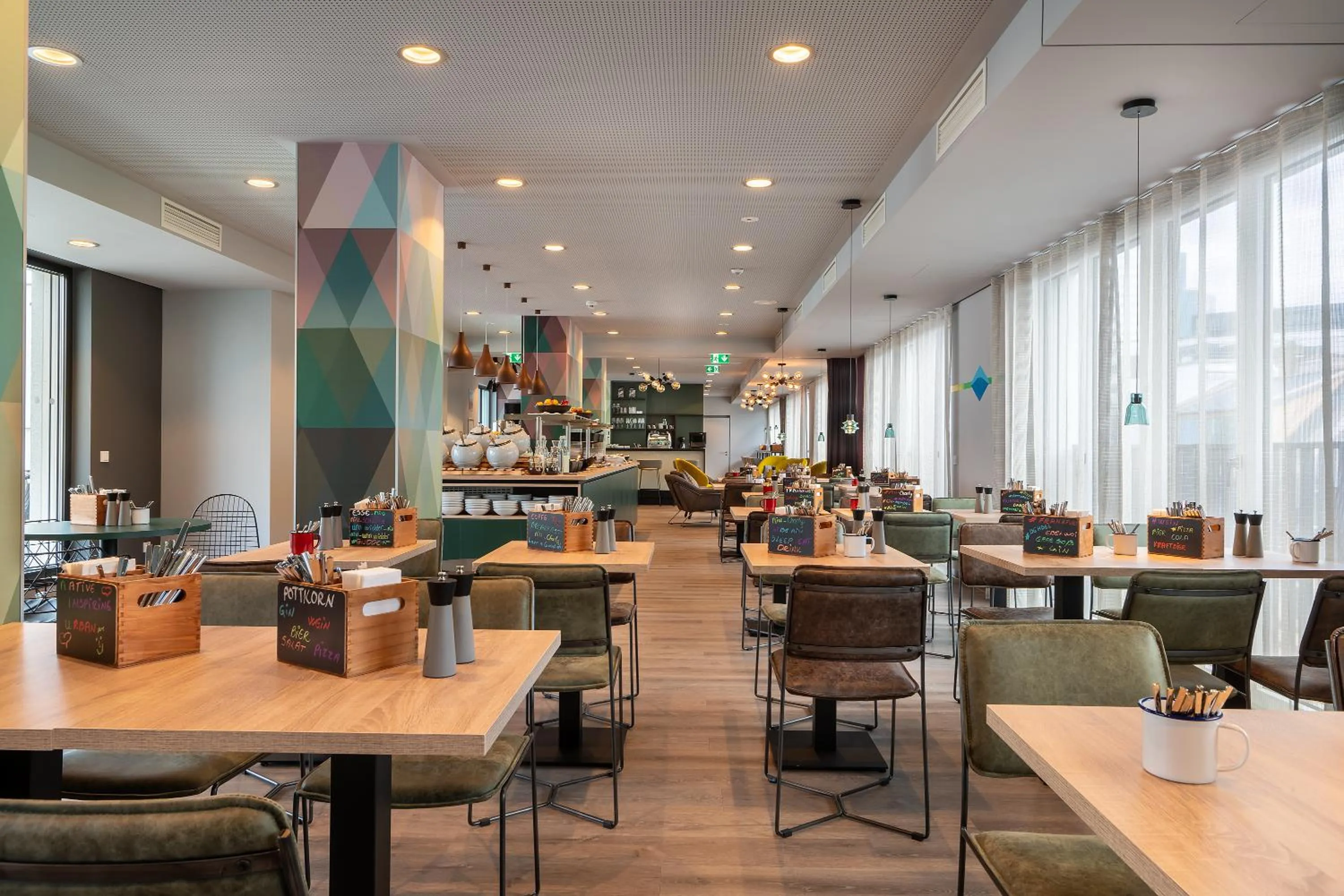 Buffet breakfast in Holiday Inn - the niu, Charly Frankfurt City by IHG