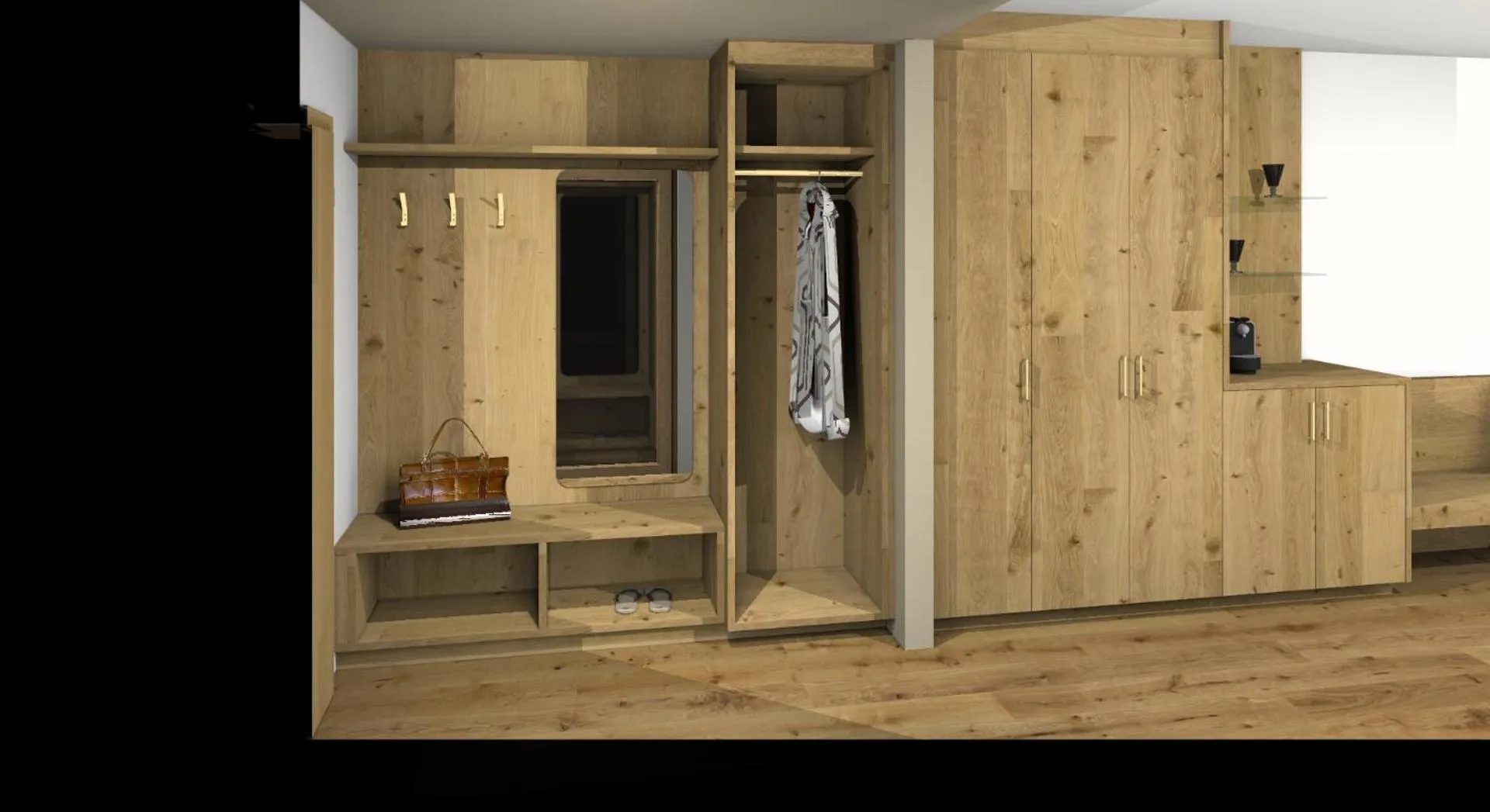 wardrobe in Hotel Nocturnes