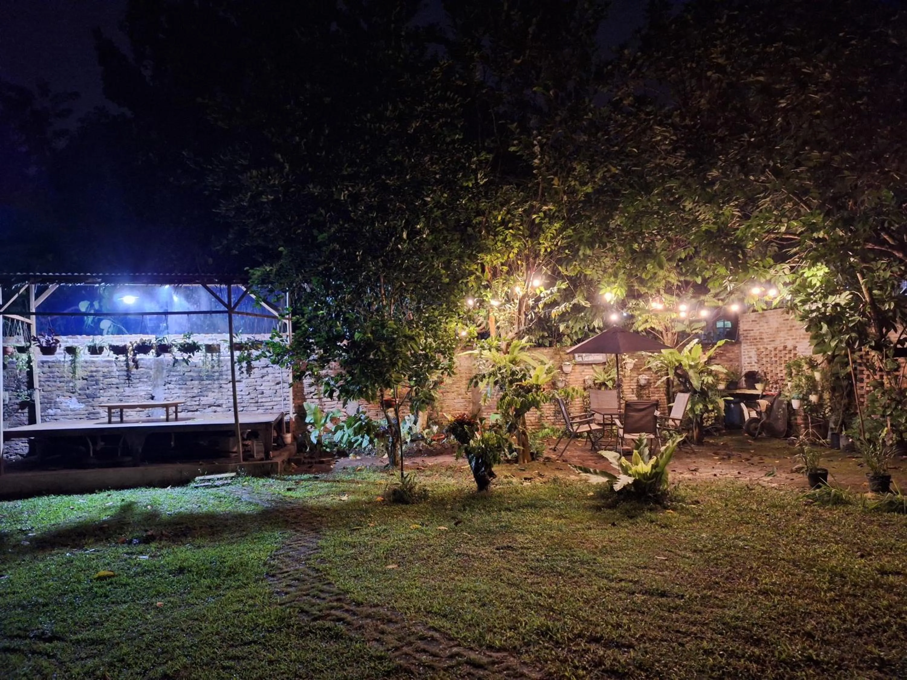 Patio in Bua Guest House