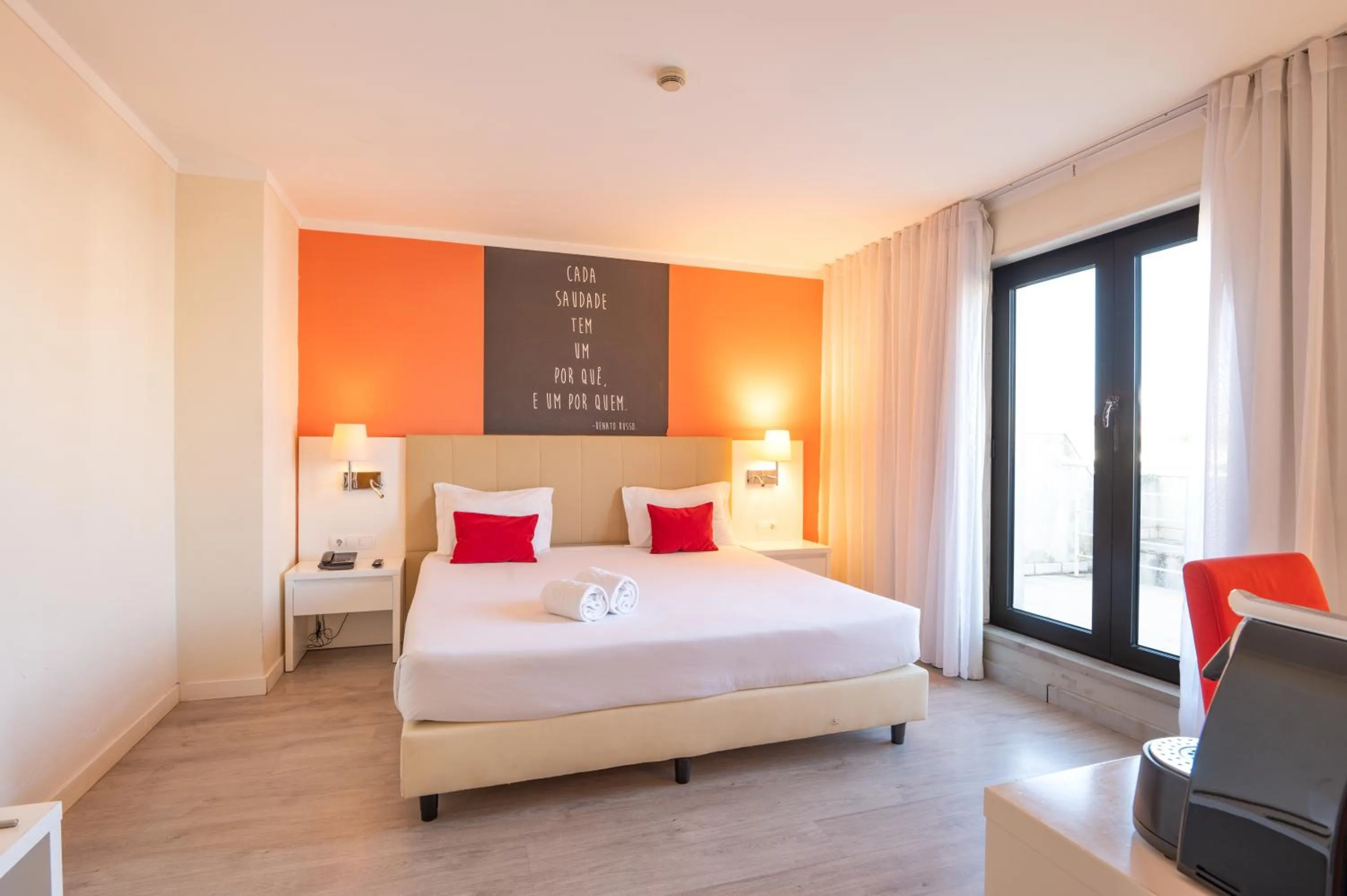 Bed in THE Hotel MASA Almirante LISBON Stylish