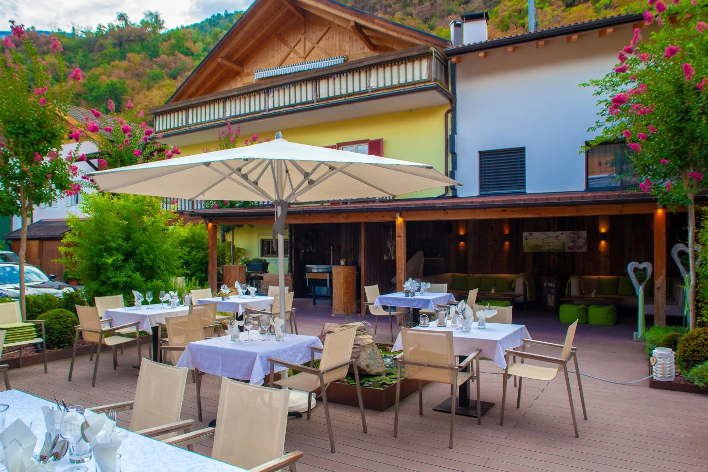 Garden in Hotel Mehrhauser