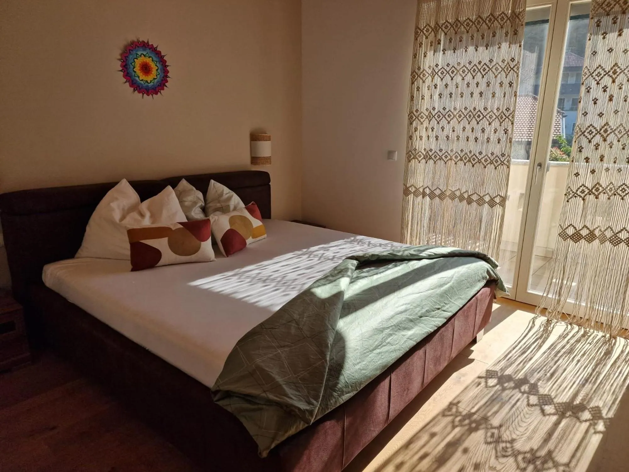 Bed in Hotel Mehrhauser