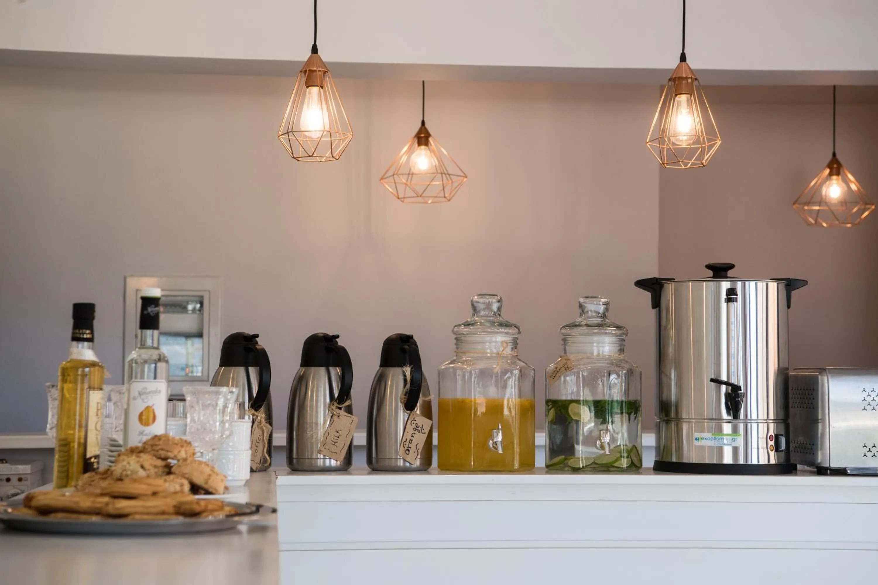 Buffet breakfast in Akroyiali Resort