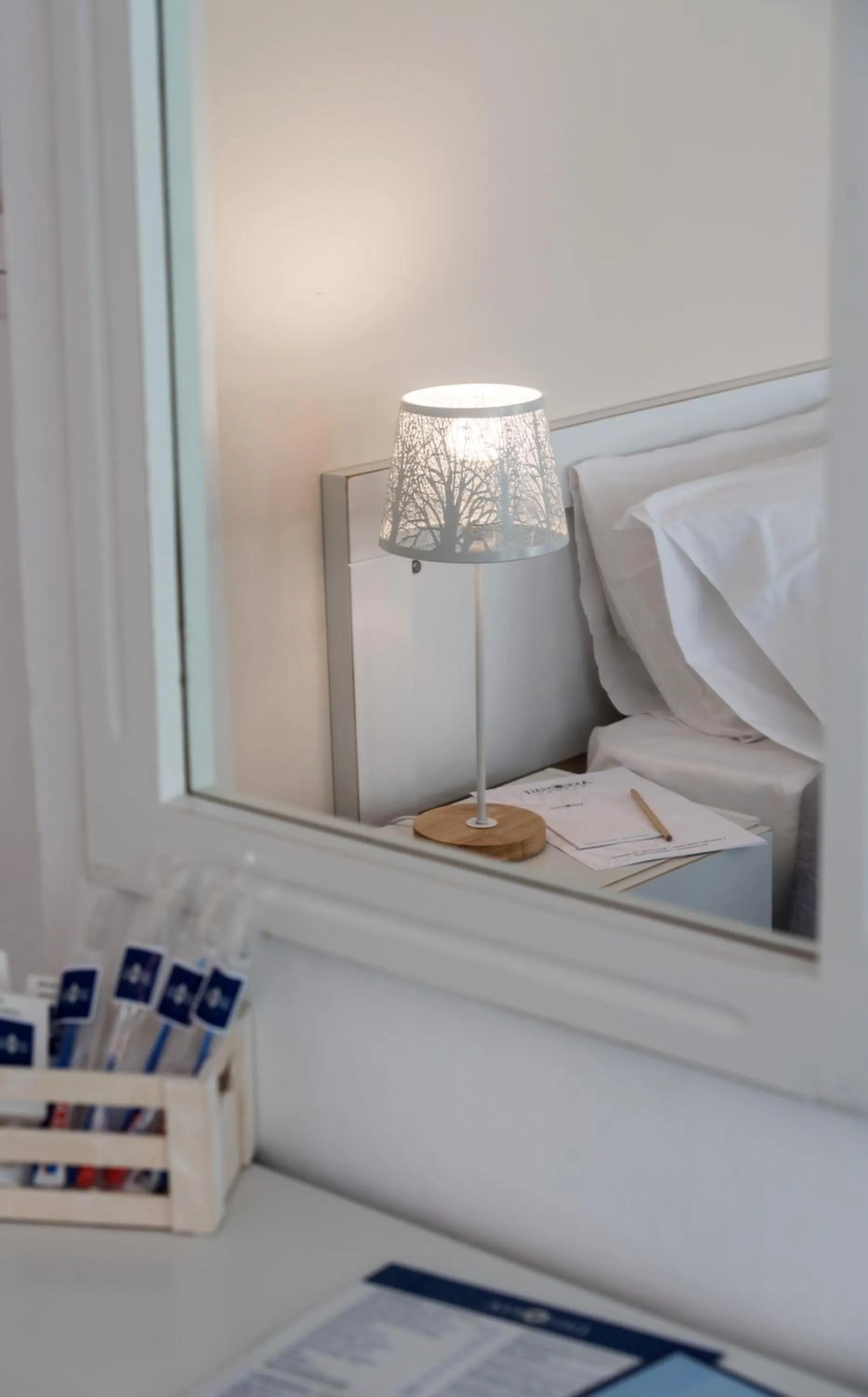 Decorative detail, Bed in Akroyiali Resort