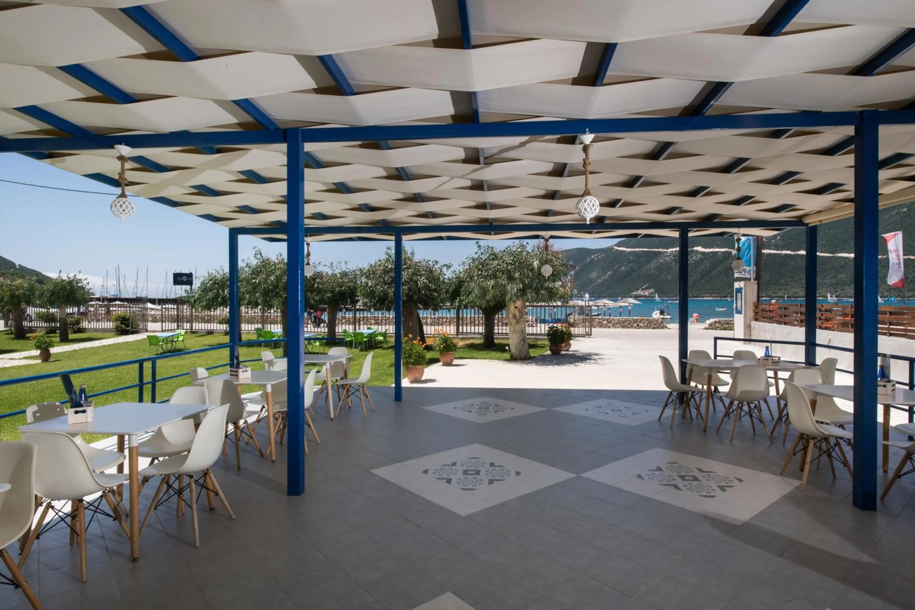 Facade/entrance in Akroyiali Resort