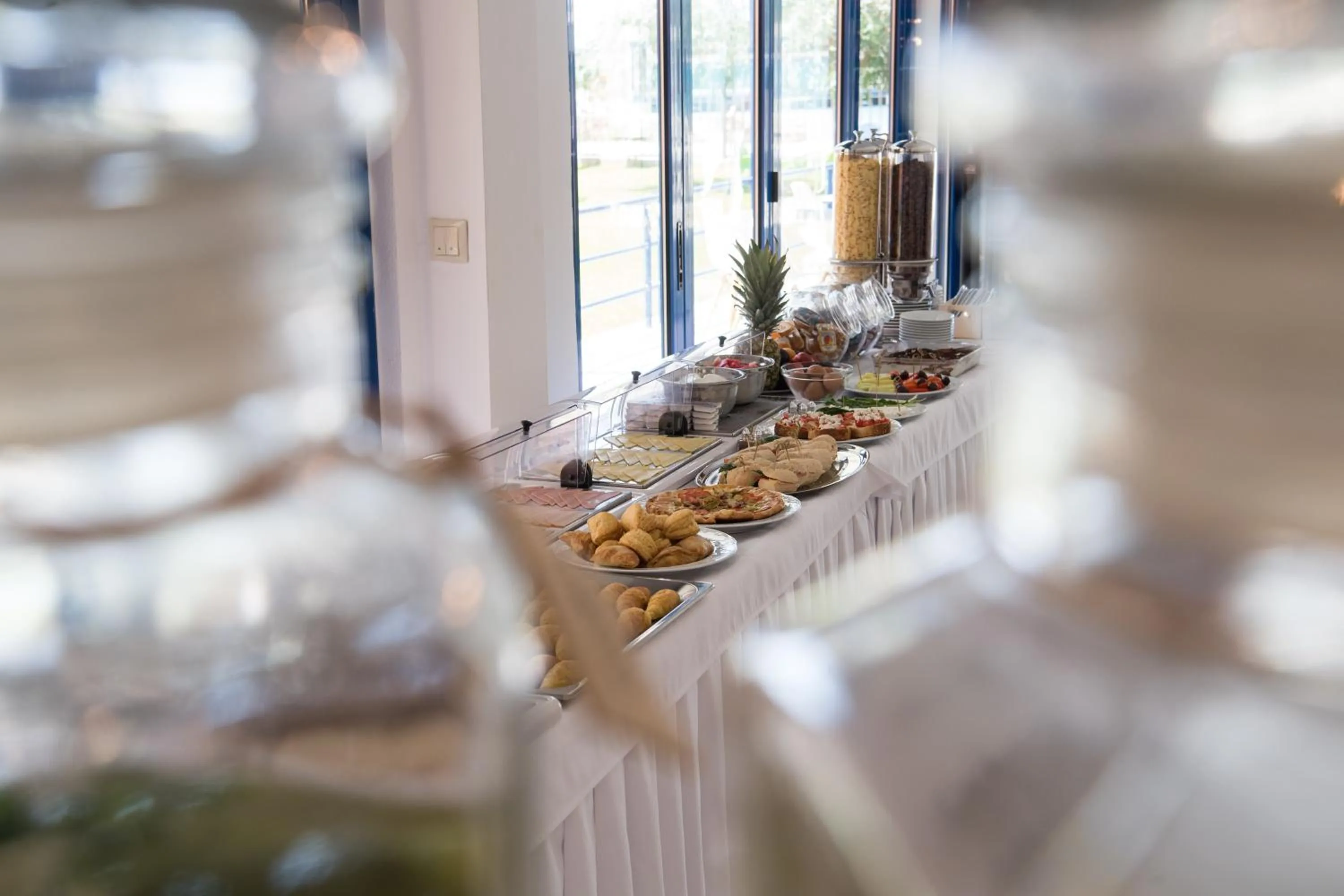 Buffet breakfast in Akroyiali Resort