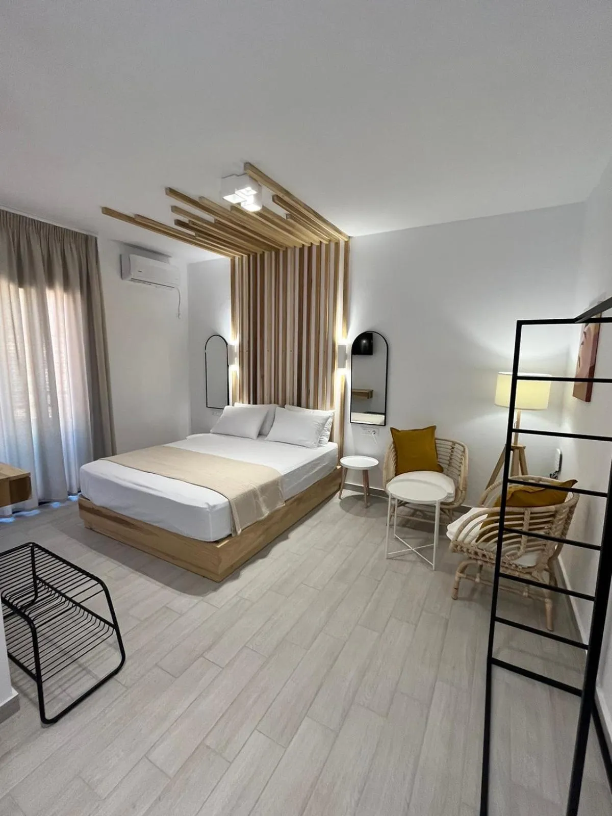 Bed in Akroyiali Resort