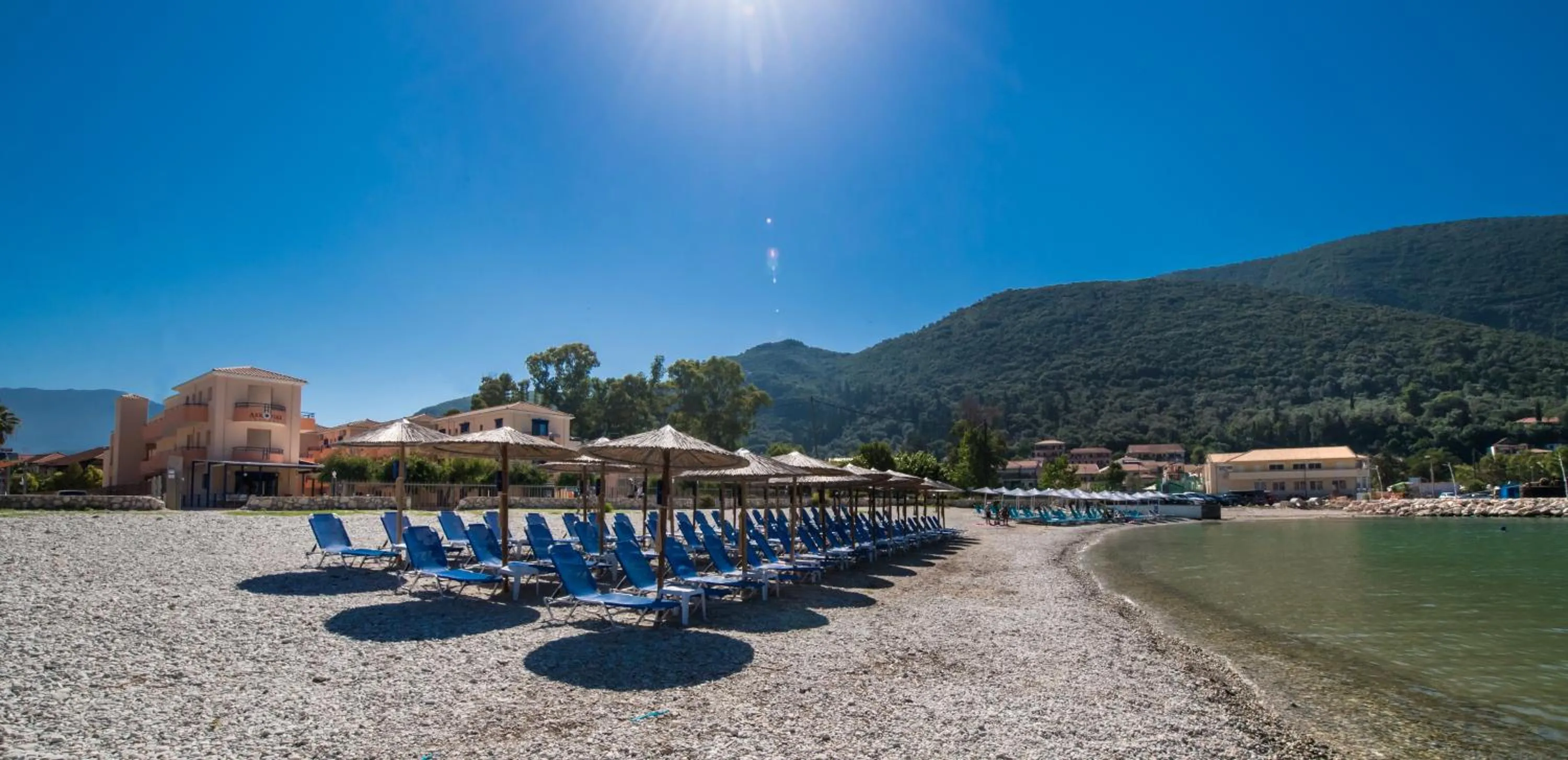 Beach in Akroyiali Resort