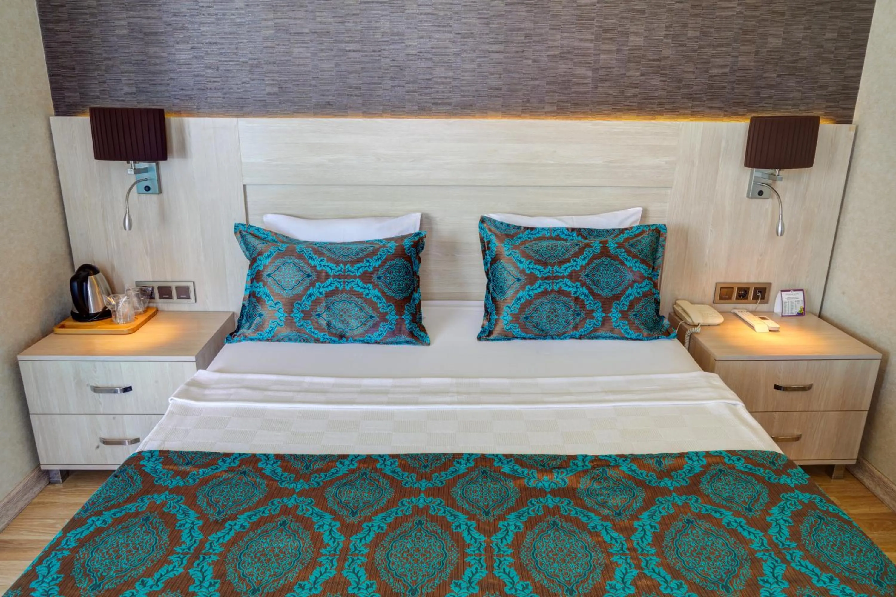 Bed in Parador Beach Hotel All Inclusive