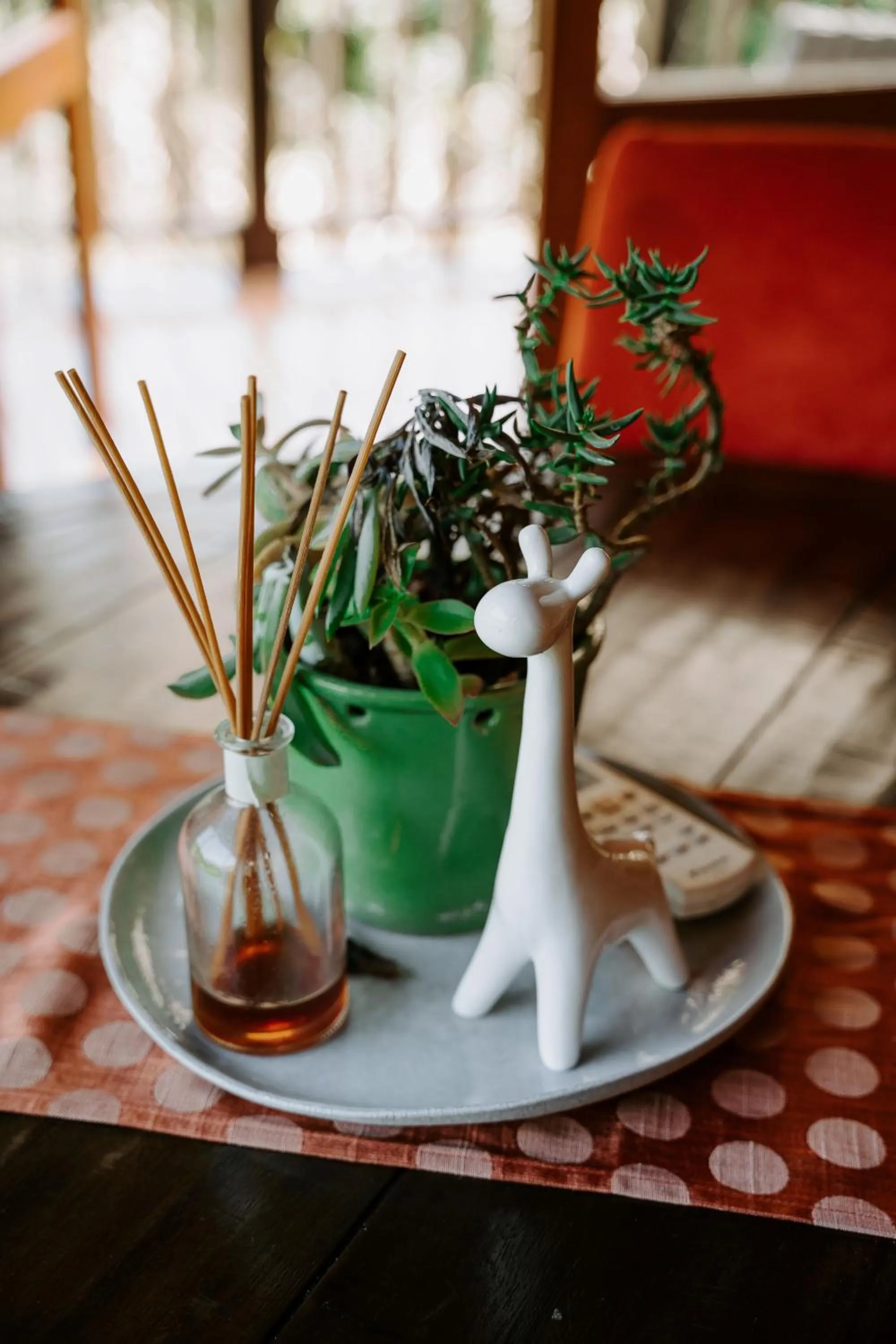 Decorative detail in Thunzi Bush Lodge