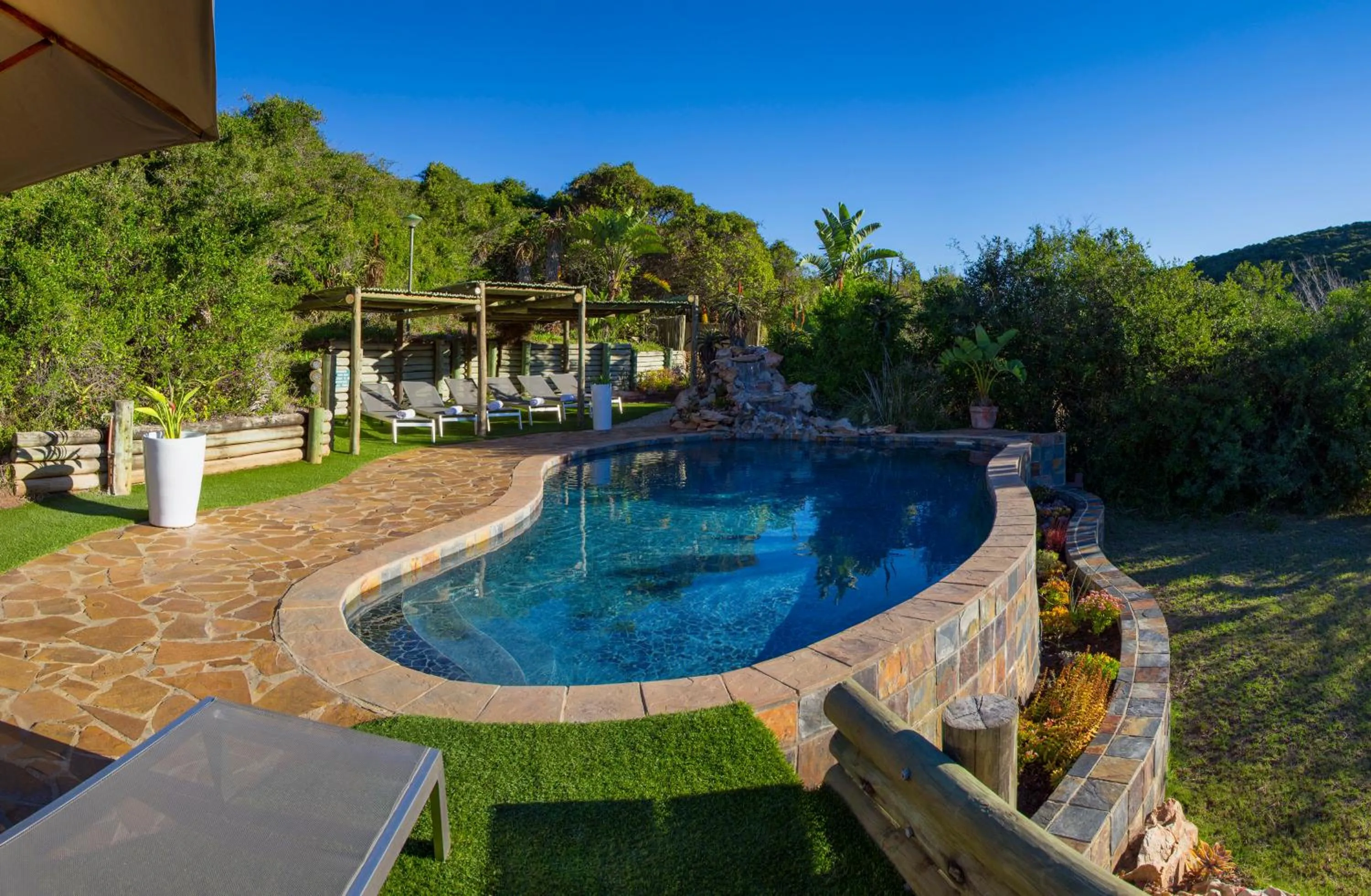 View (from property/room) in Thunzi Bush Lodge