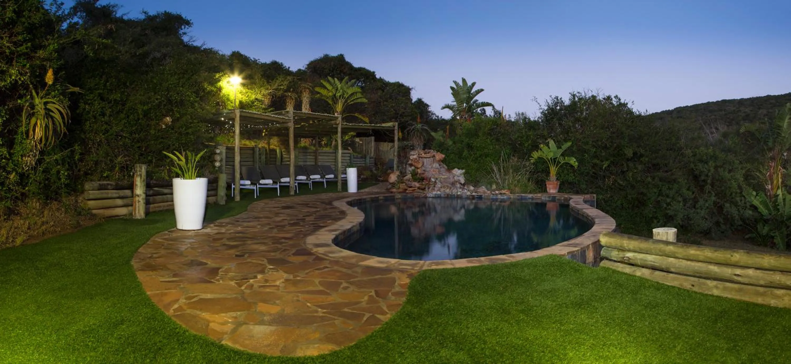 View (from property/room) in Thunzi Bush Lodge