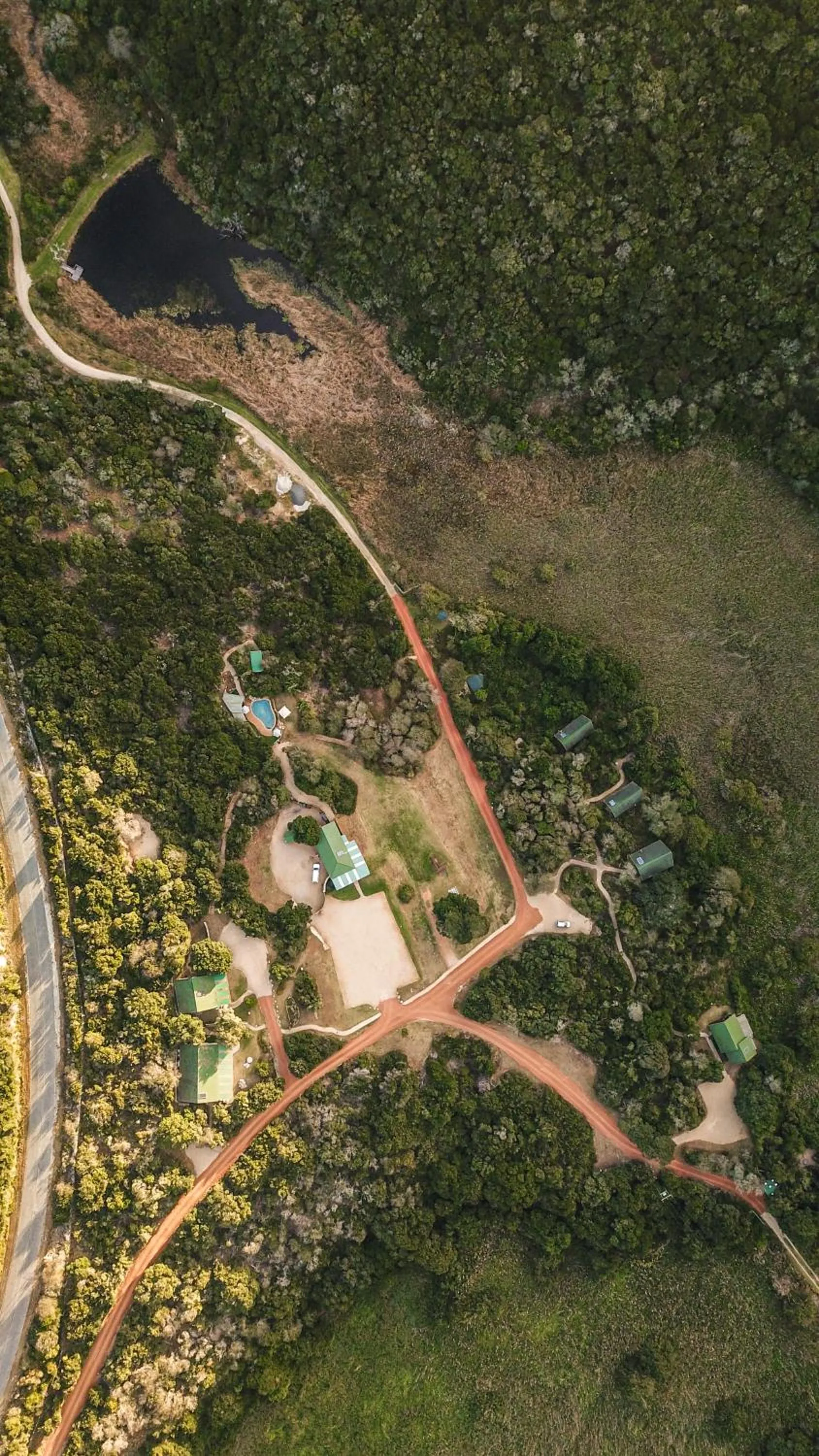 Natural landscape in Thunzi Bush Lodge