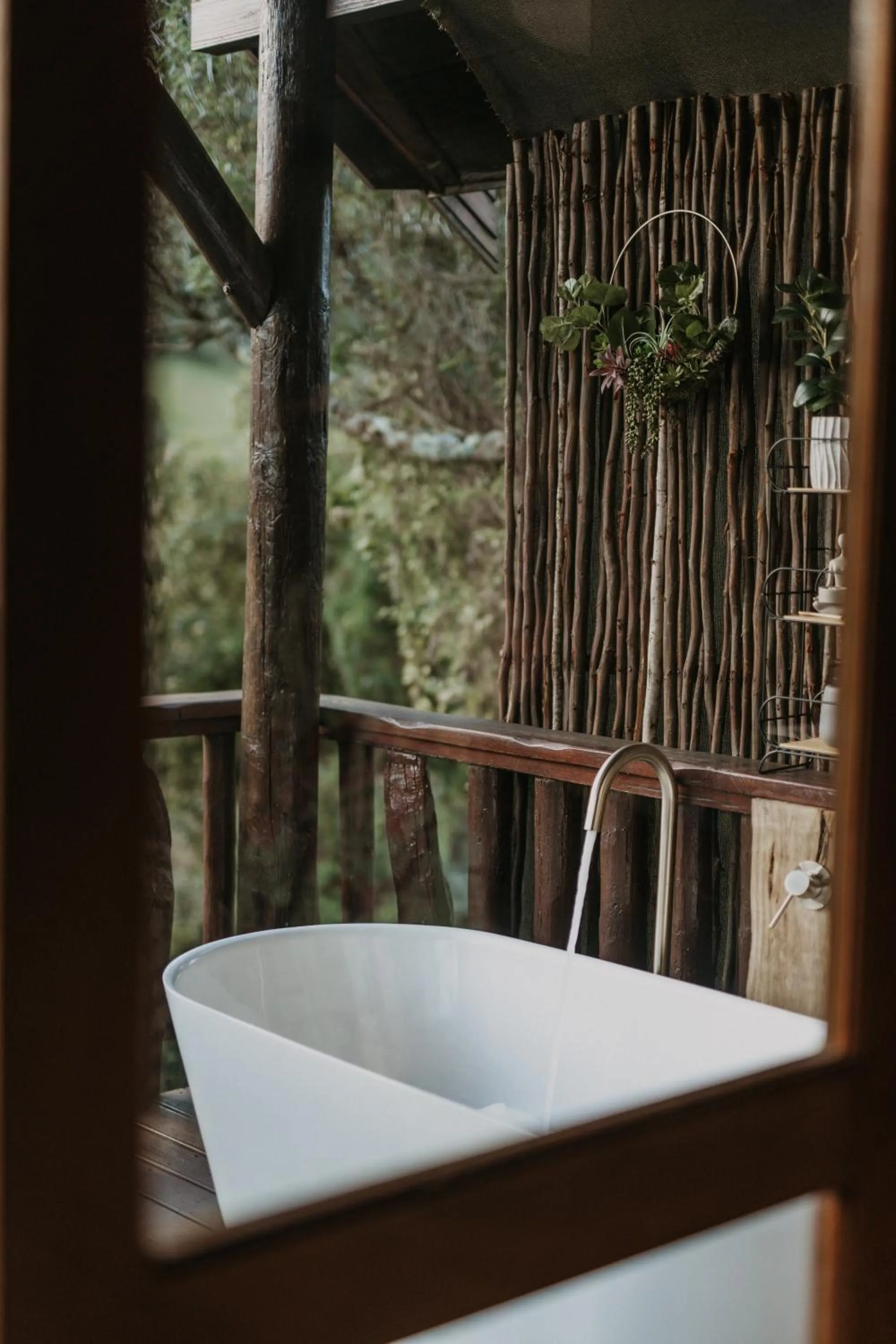 Open Air Bath in Thunzi Bush Lodge