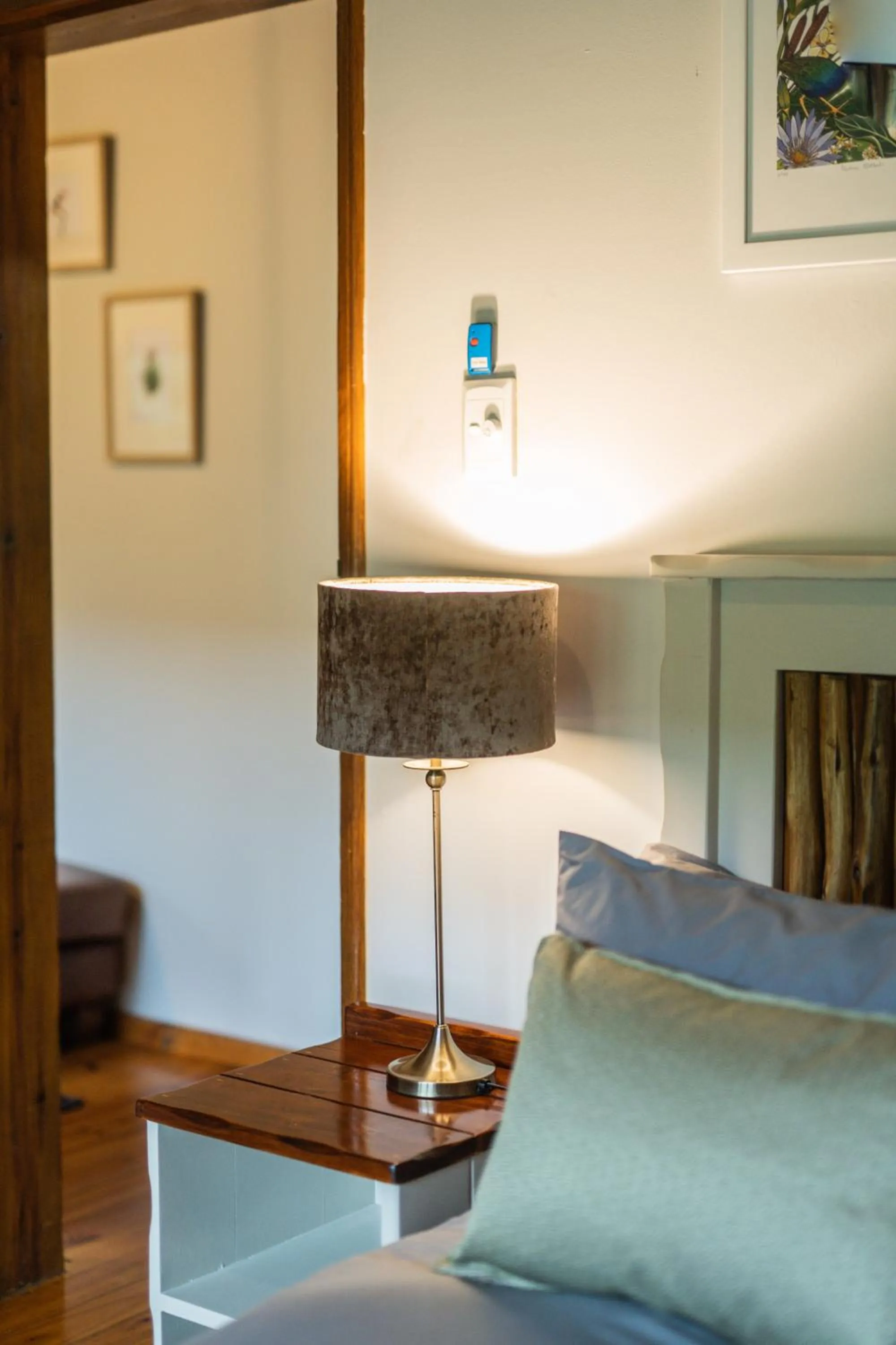 Bed in Thunzi Bush Lodge