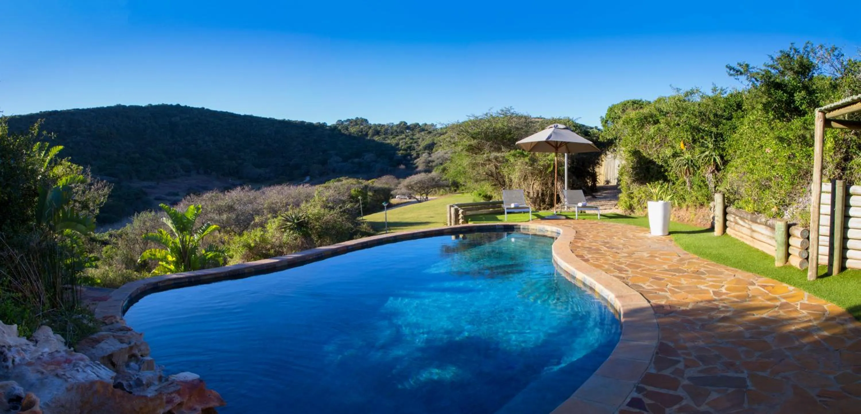 View (from property/room) in Thunzi Bush Lodge