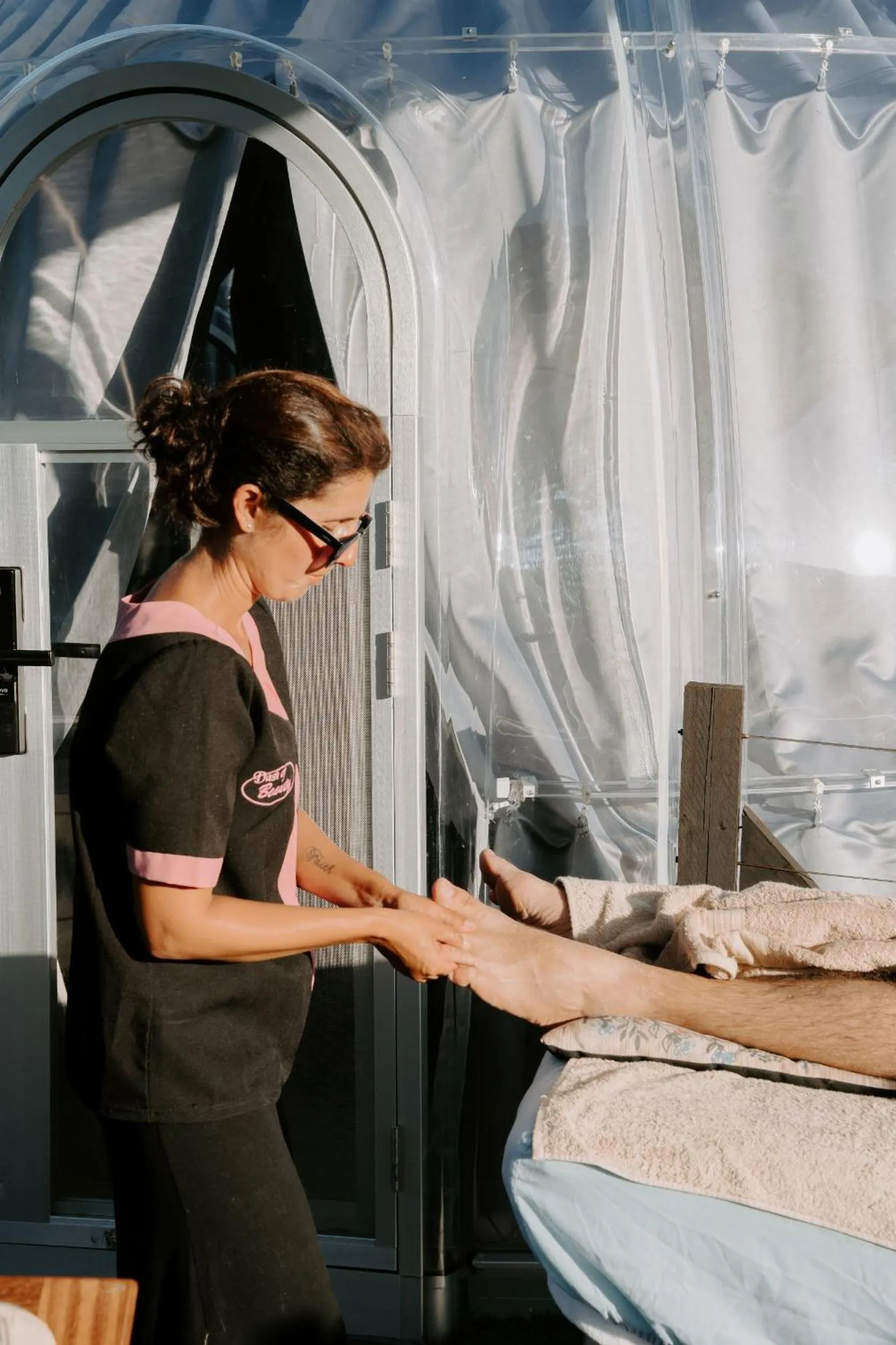 Massage in Thunzi Bush Lodge