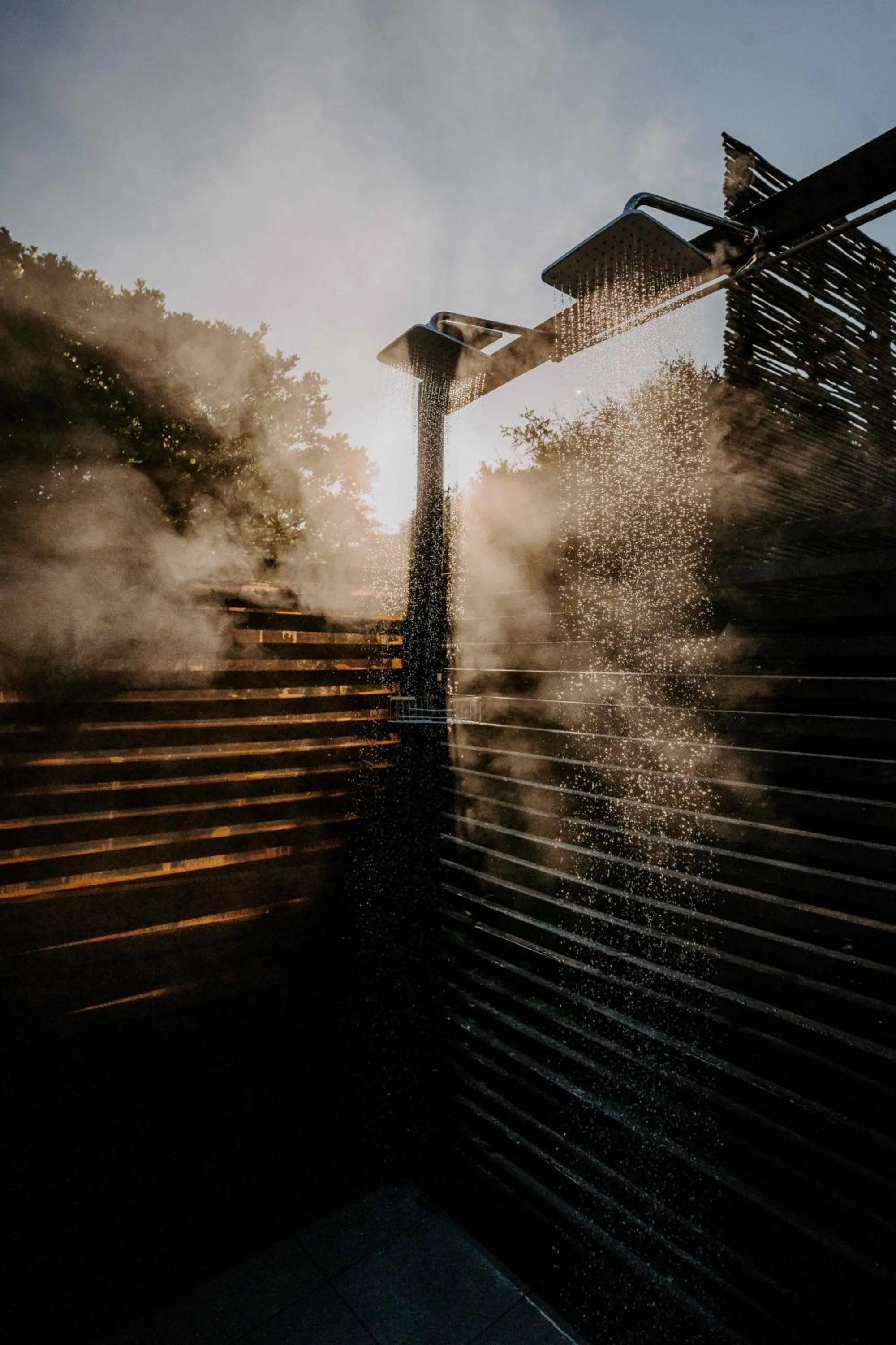 Shower in Thunzi Bush Lodge