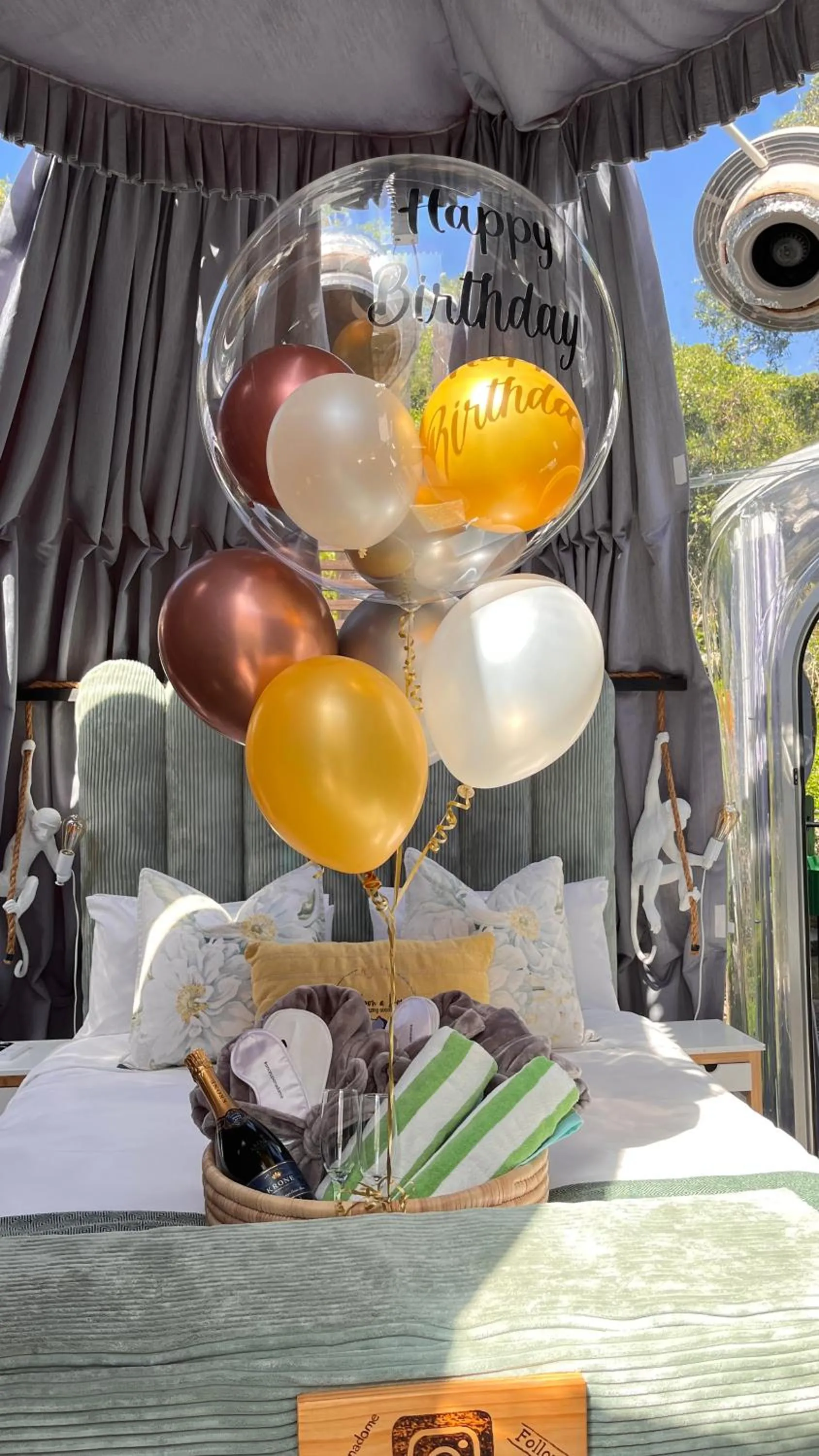 Decorative detail in Thunzi Bush Lodge