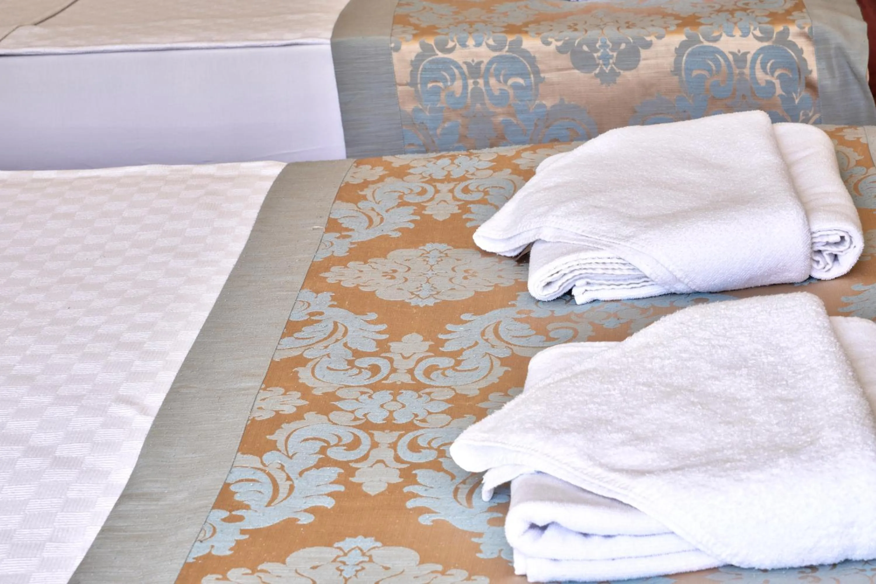 Bed in Blue Fish Hotel All Inclusive